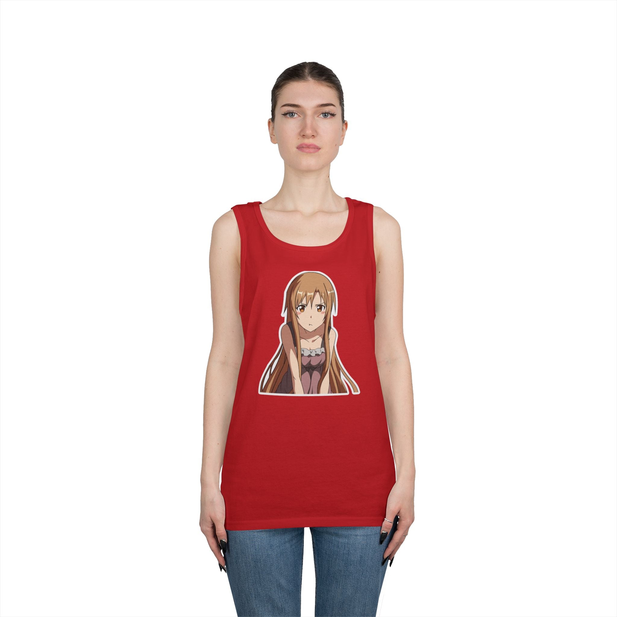 Asuna Yuuki Waifu Heavy Cotton Tank Top