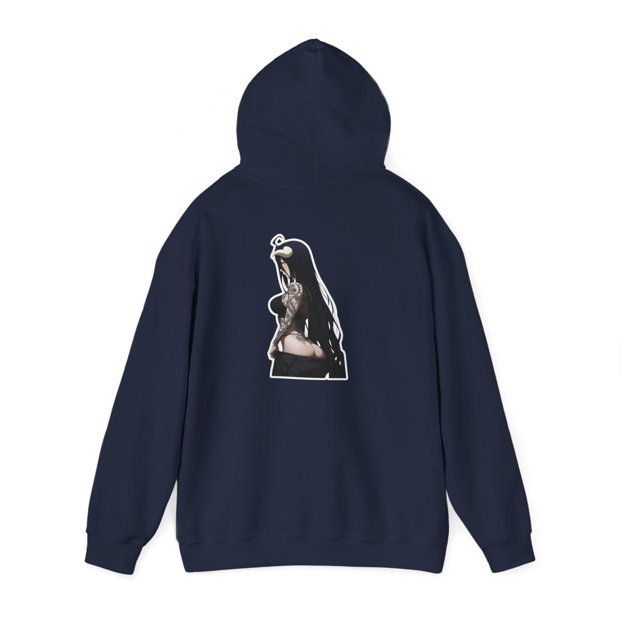 Albedo From Overlord Gothic Tattooed Unisex Heavy Blend™ Hooded Sweatshirt