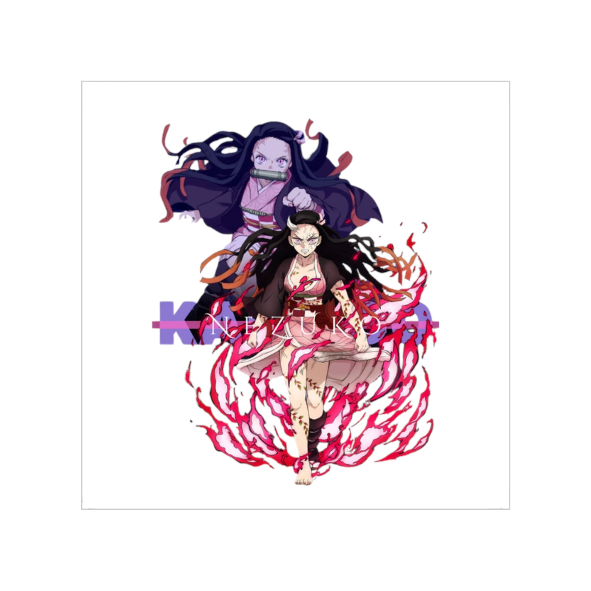 Nezuko Waifu Sticker