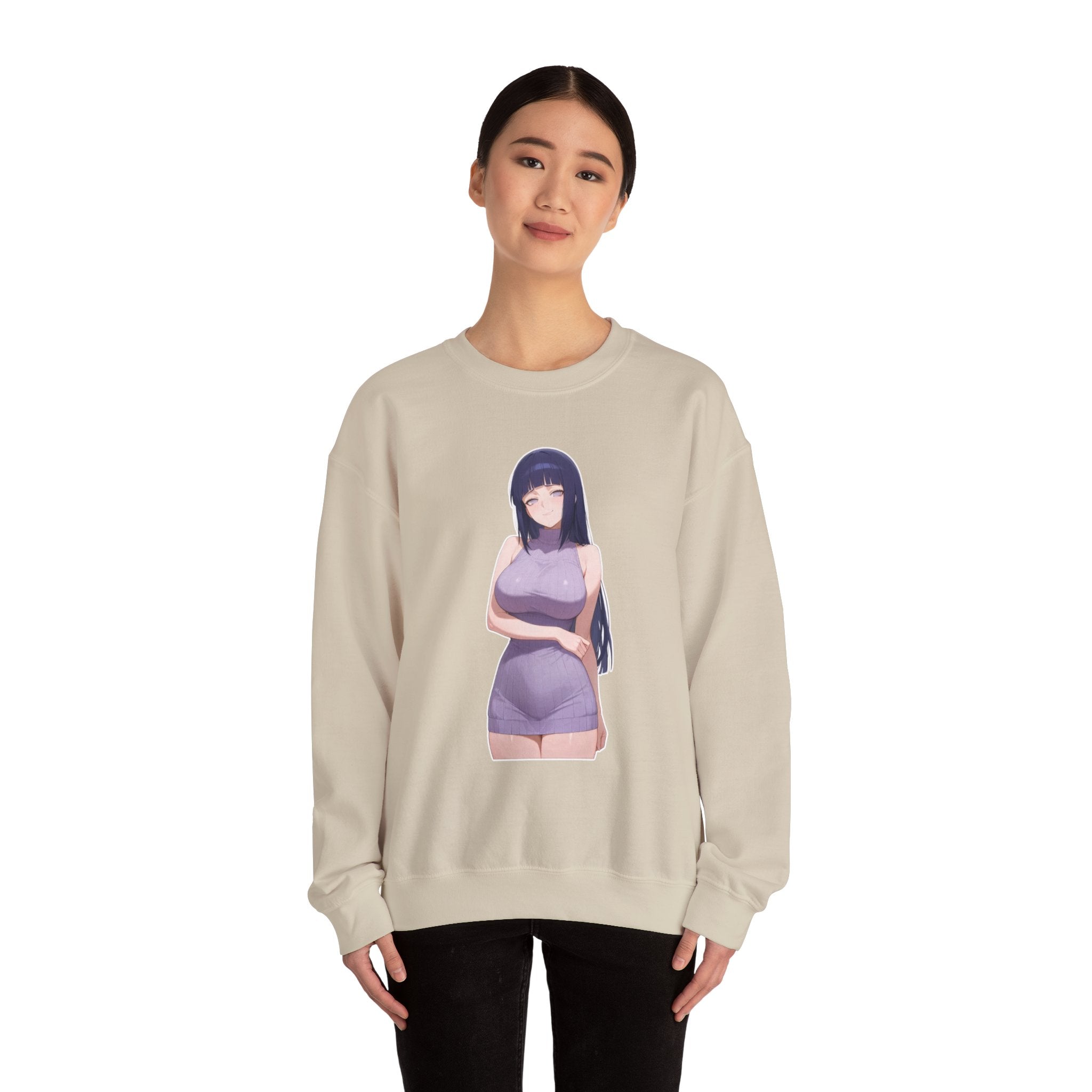 Hinata Waifu Unisex Heavy Blend™ Crewneck Sweatshirt