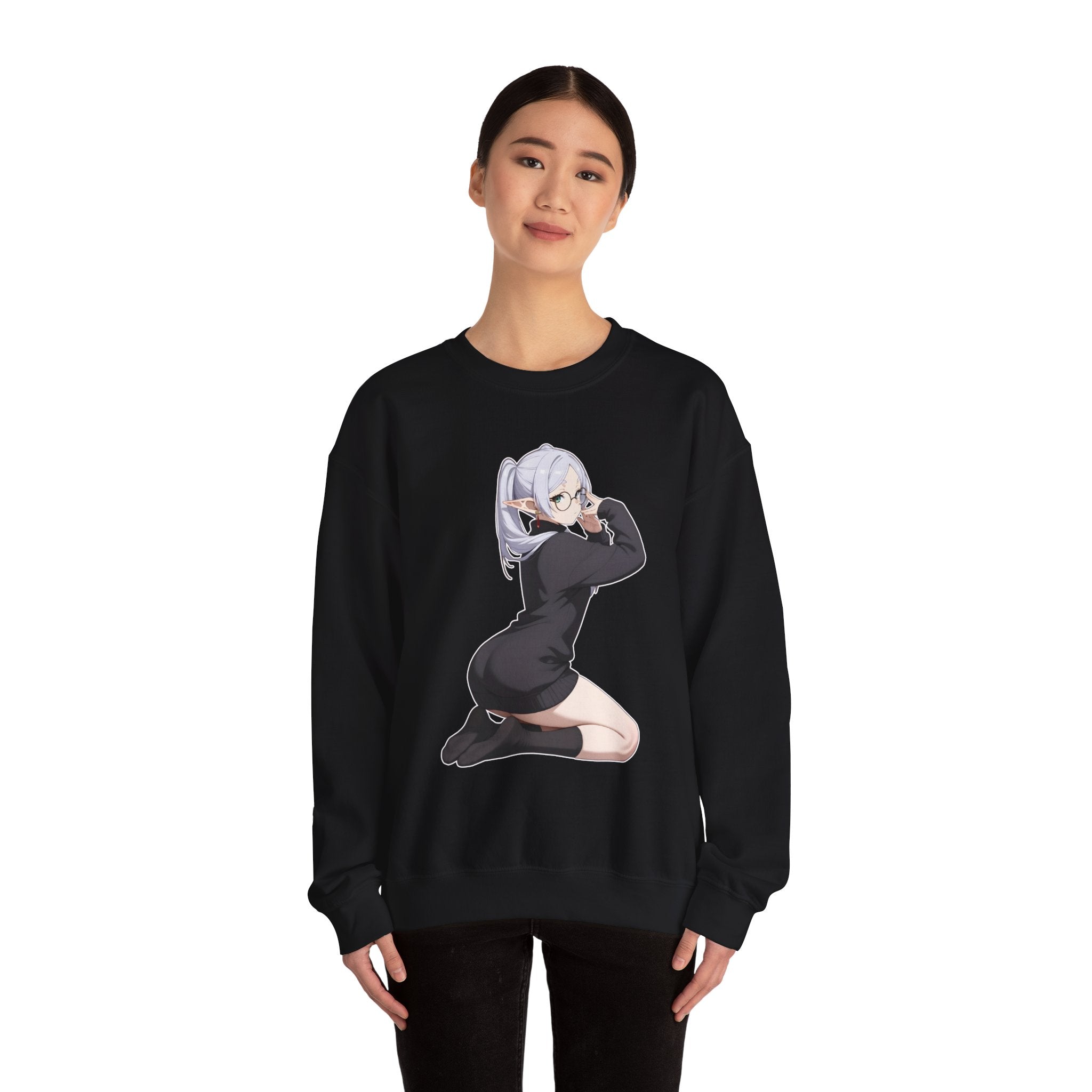 Cute Frieren Unisex Heavy Blend™ Crewneck Sweatshirt