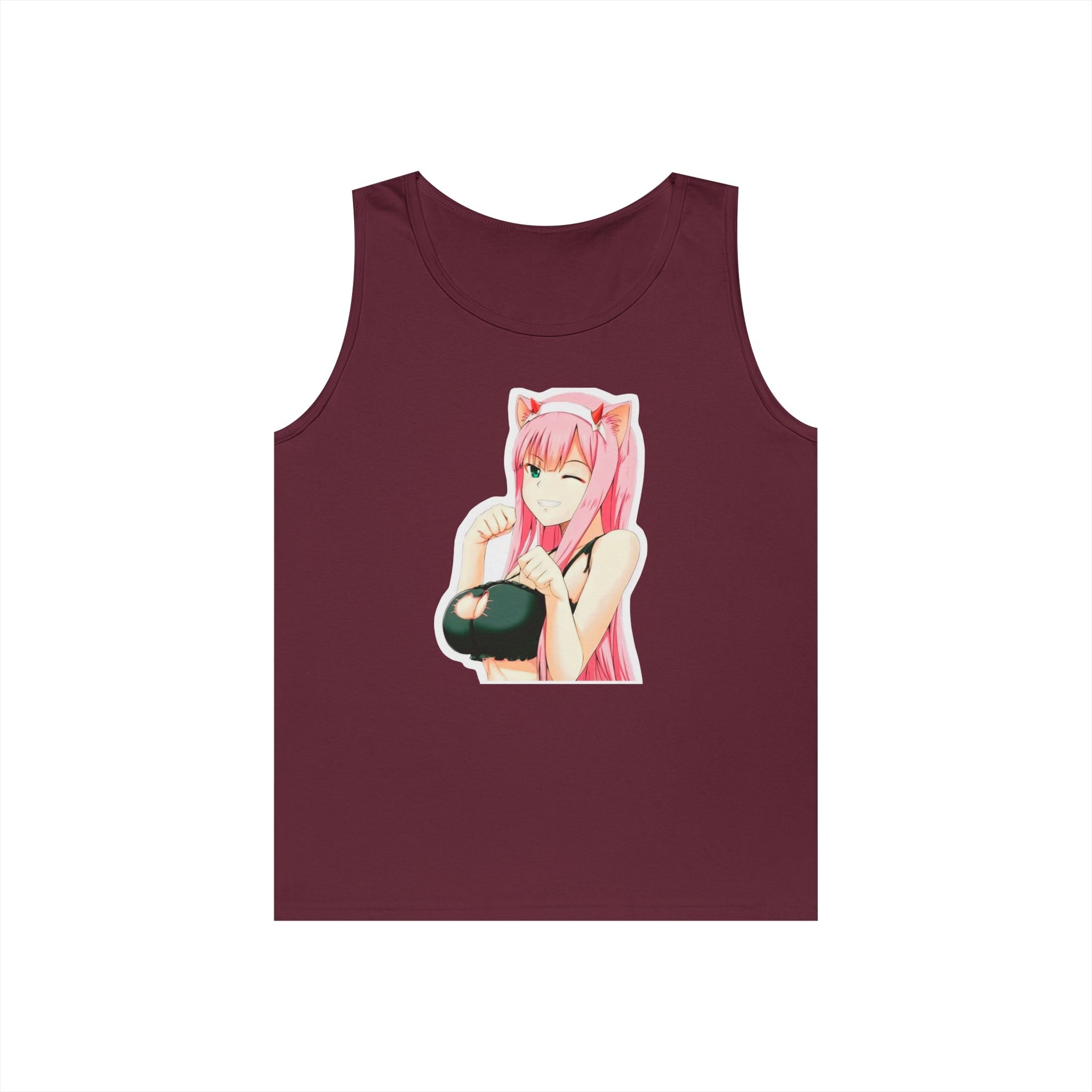 Zero Two Sexy Style Heavy Cotton Tank Top