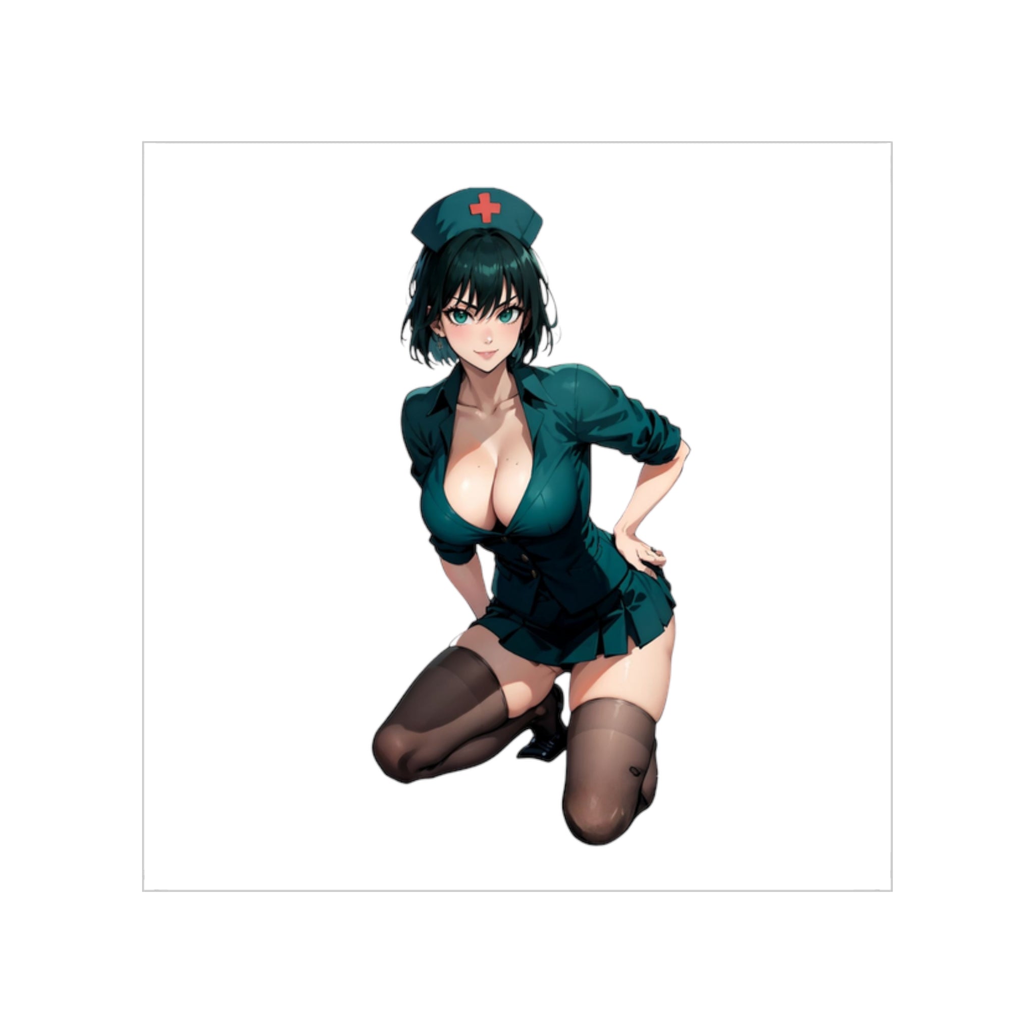 Fubuki Nurse Waifu Sticker