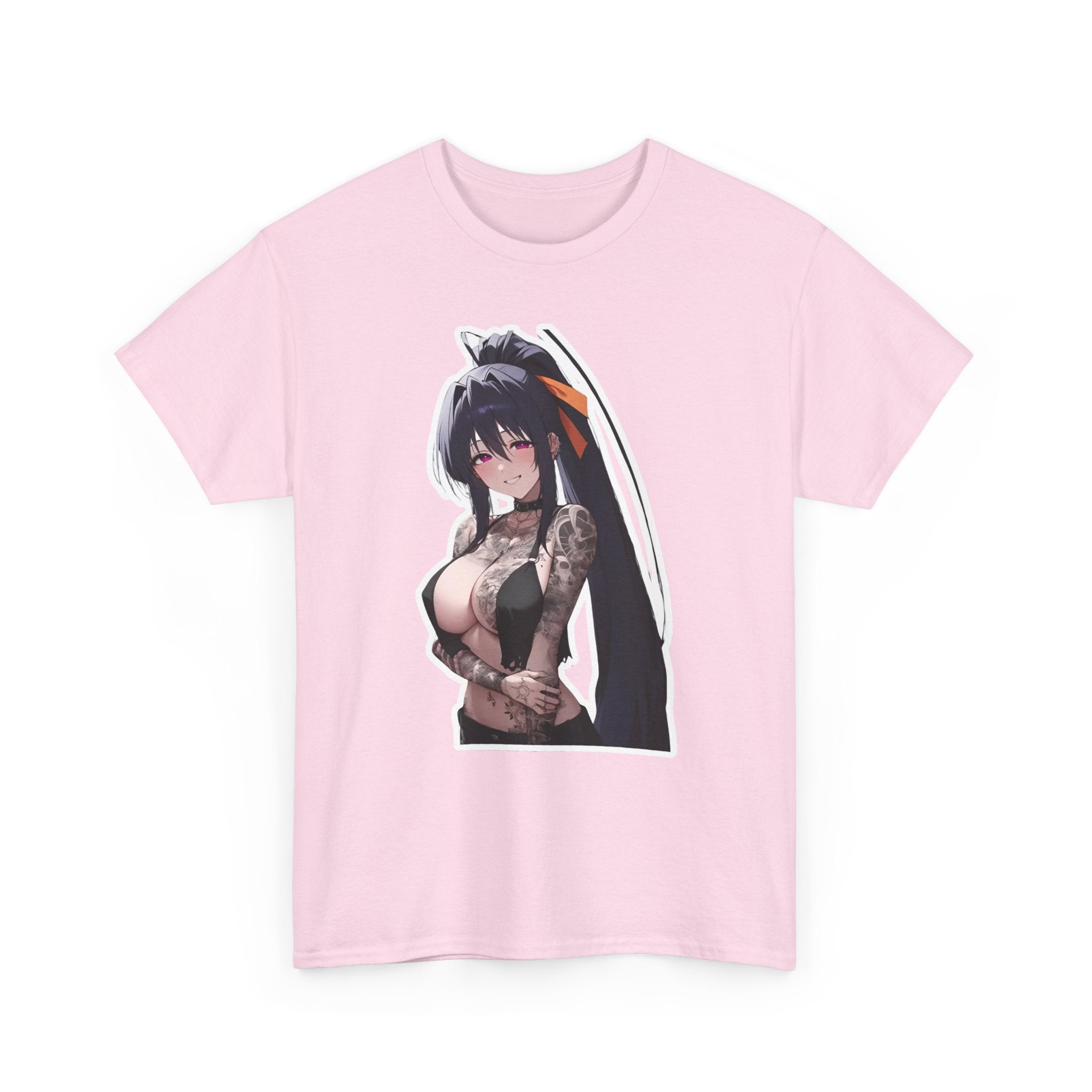 Akeno Himejima Gothic Tattooed Unisex Heavy Cotton Tee