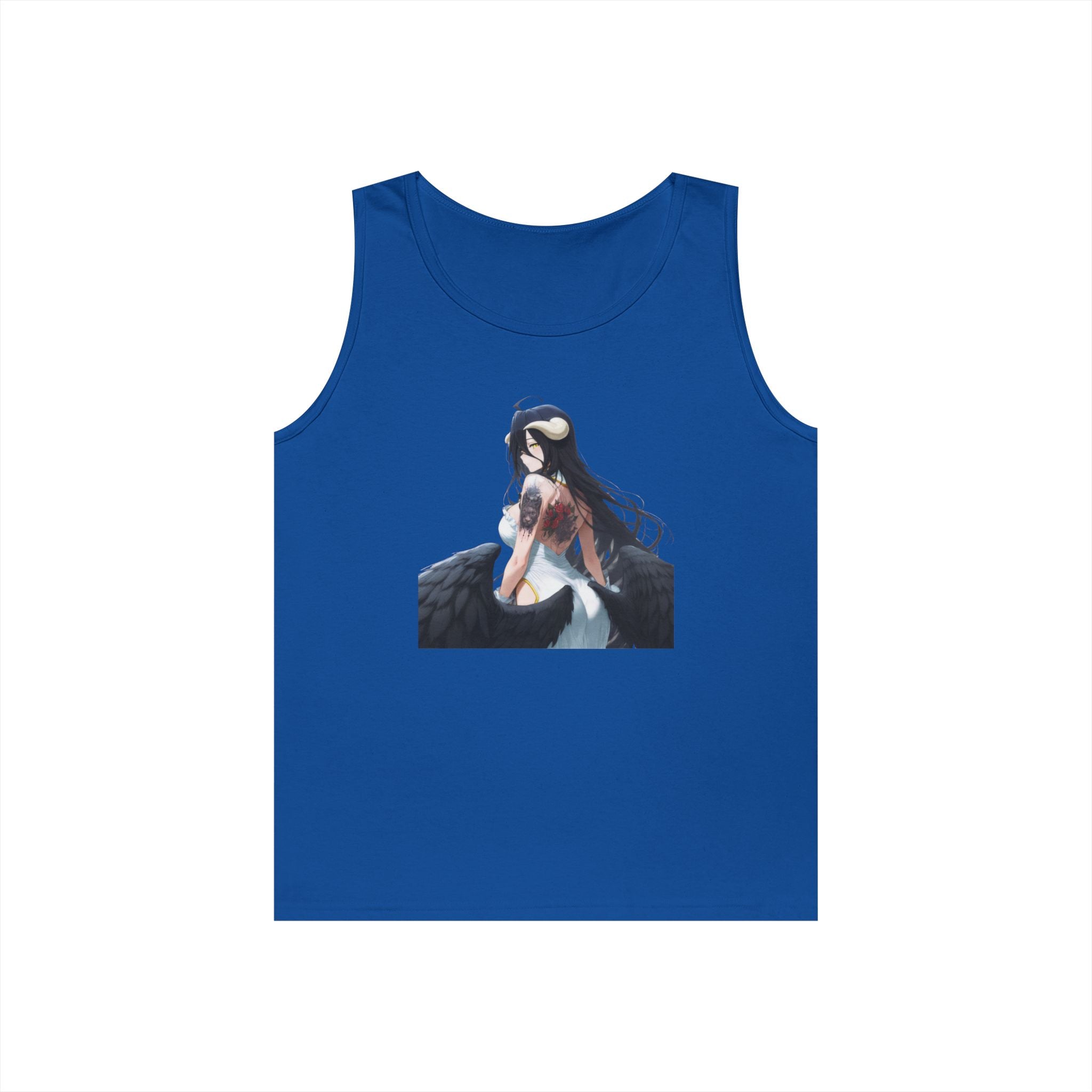 Gothic Albedo Overlord Waifu Heavy Cotton Tank Top