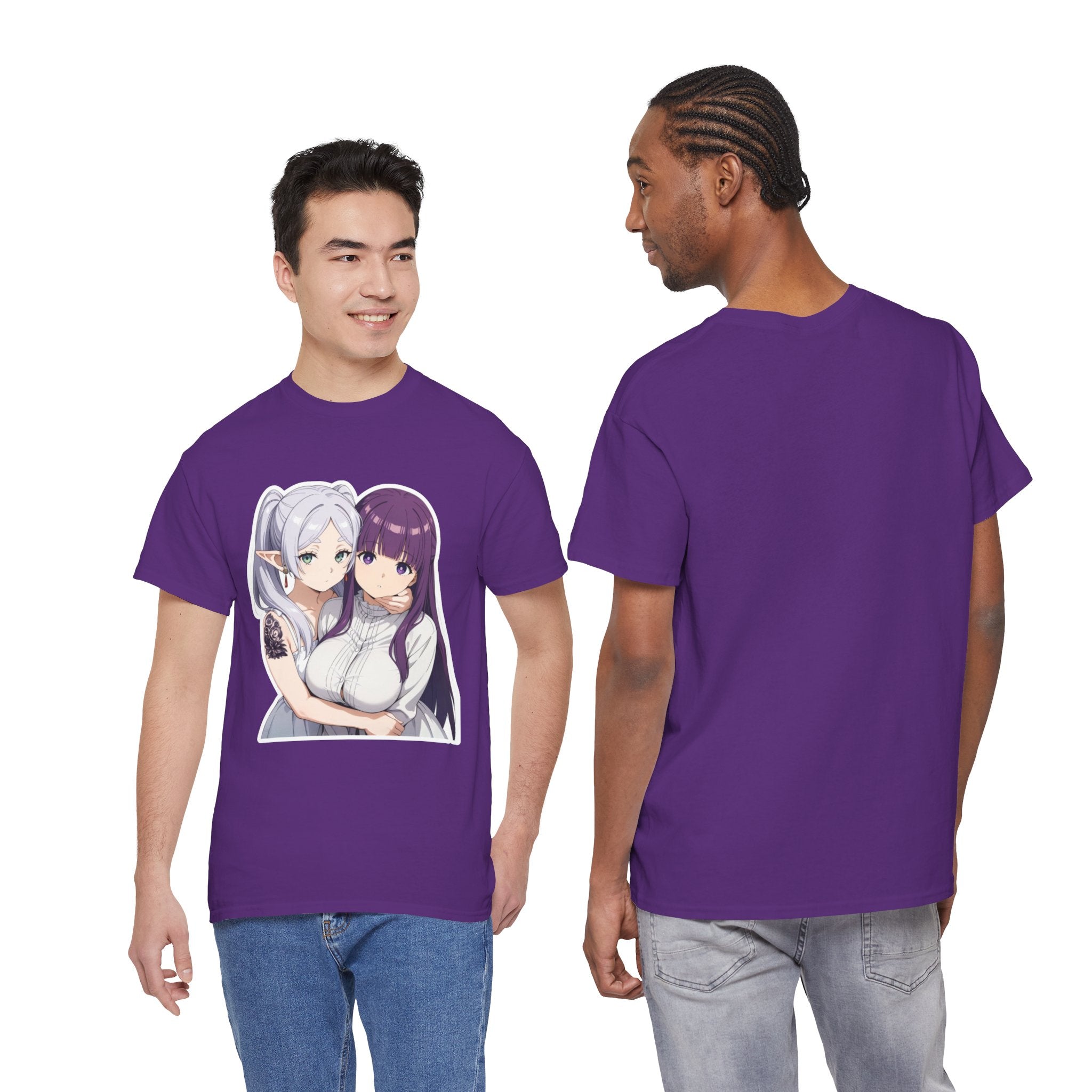 Fern x Frieren Waifu Unisex Heavy Cotton Tee