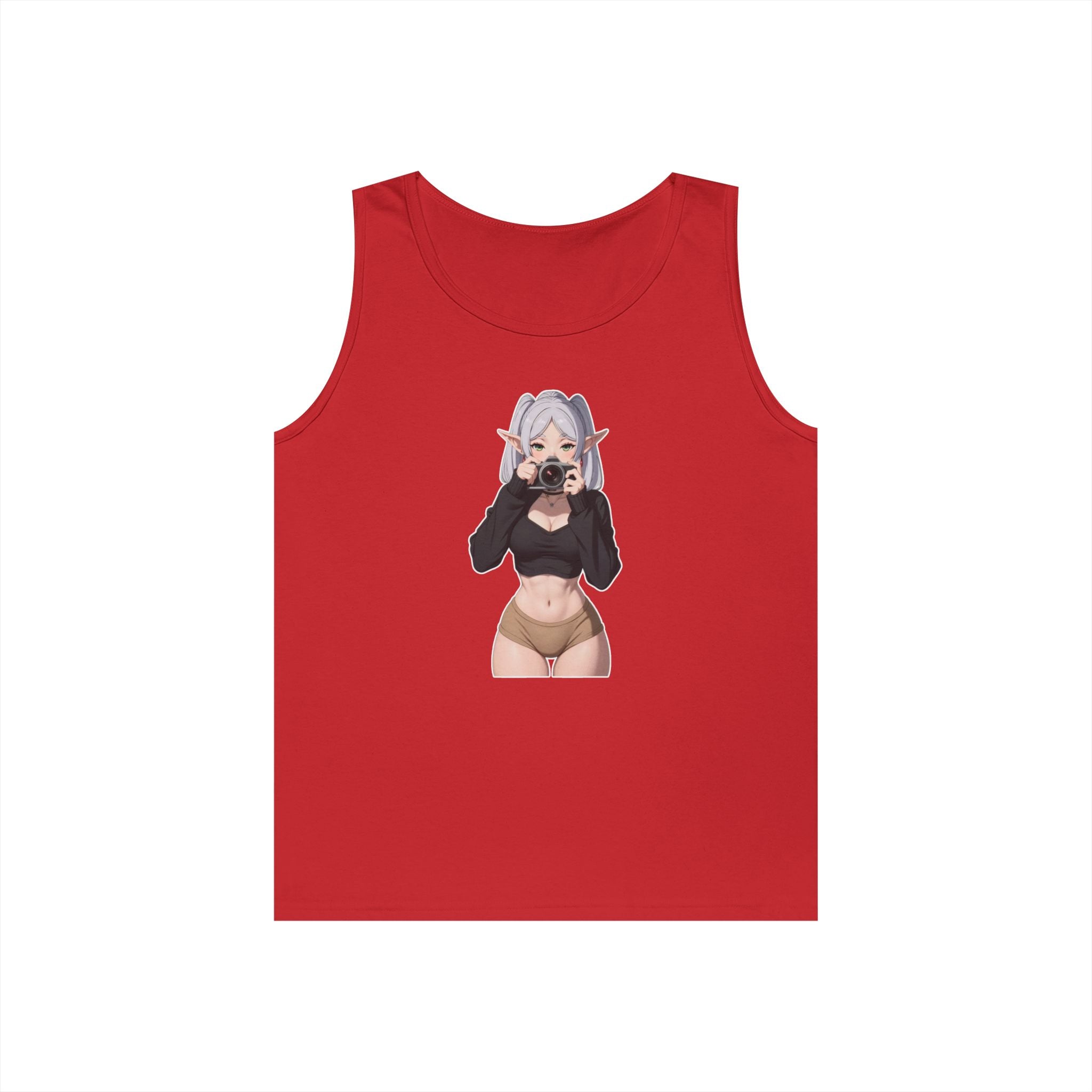 Frieren Cute Heavy Cotton Tank Top