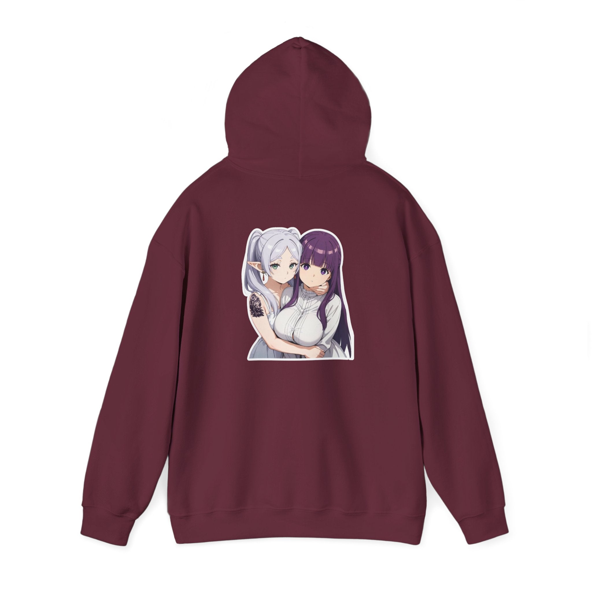 Fern x Frieren Waifu Unisex Heavy Blend™ Hooded Sweatshirt
