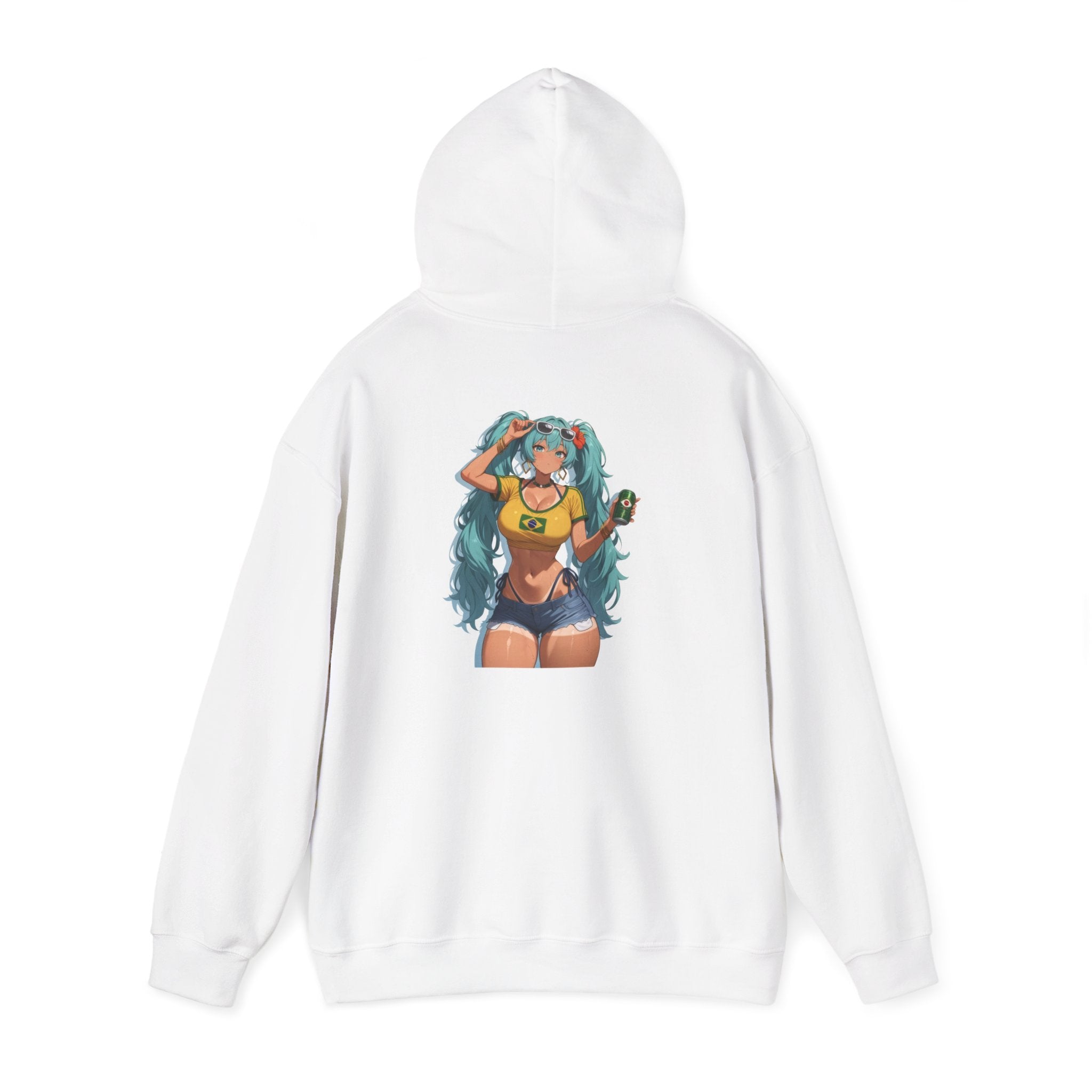 Hatsune Miku Brazil Girl Unisex Heavy Blend™ Hooded Sweatshirt