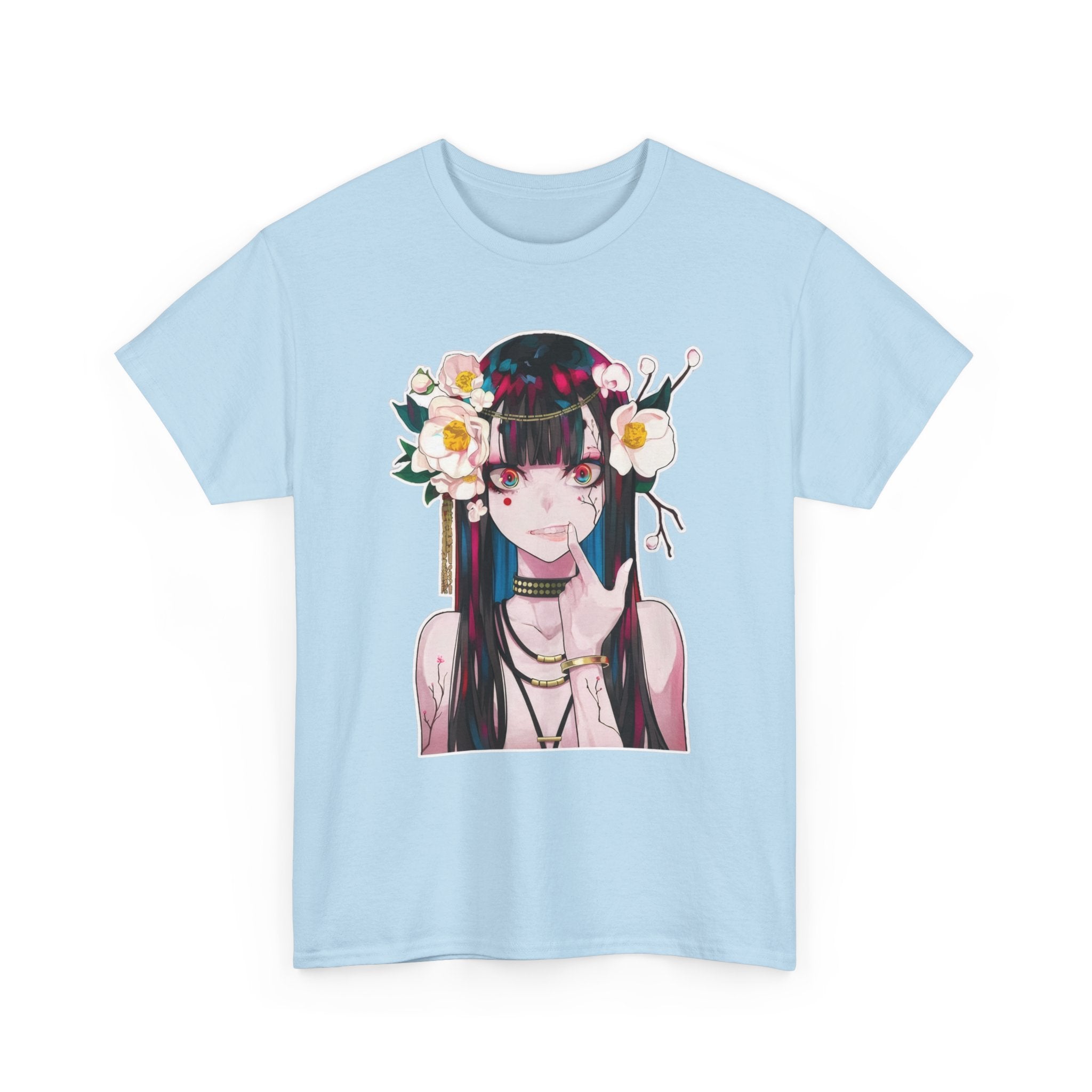 Vampire Girl Dark Fantasy Unisex Heavy Cotton Tee