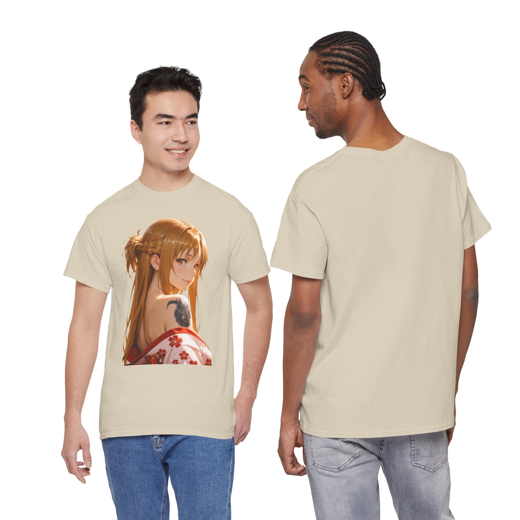 Asuna Kimono Tattoo Unisex Heavy Cotton Tee