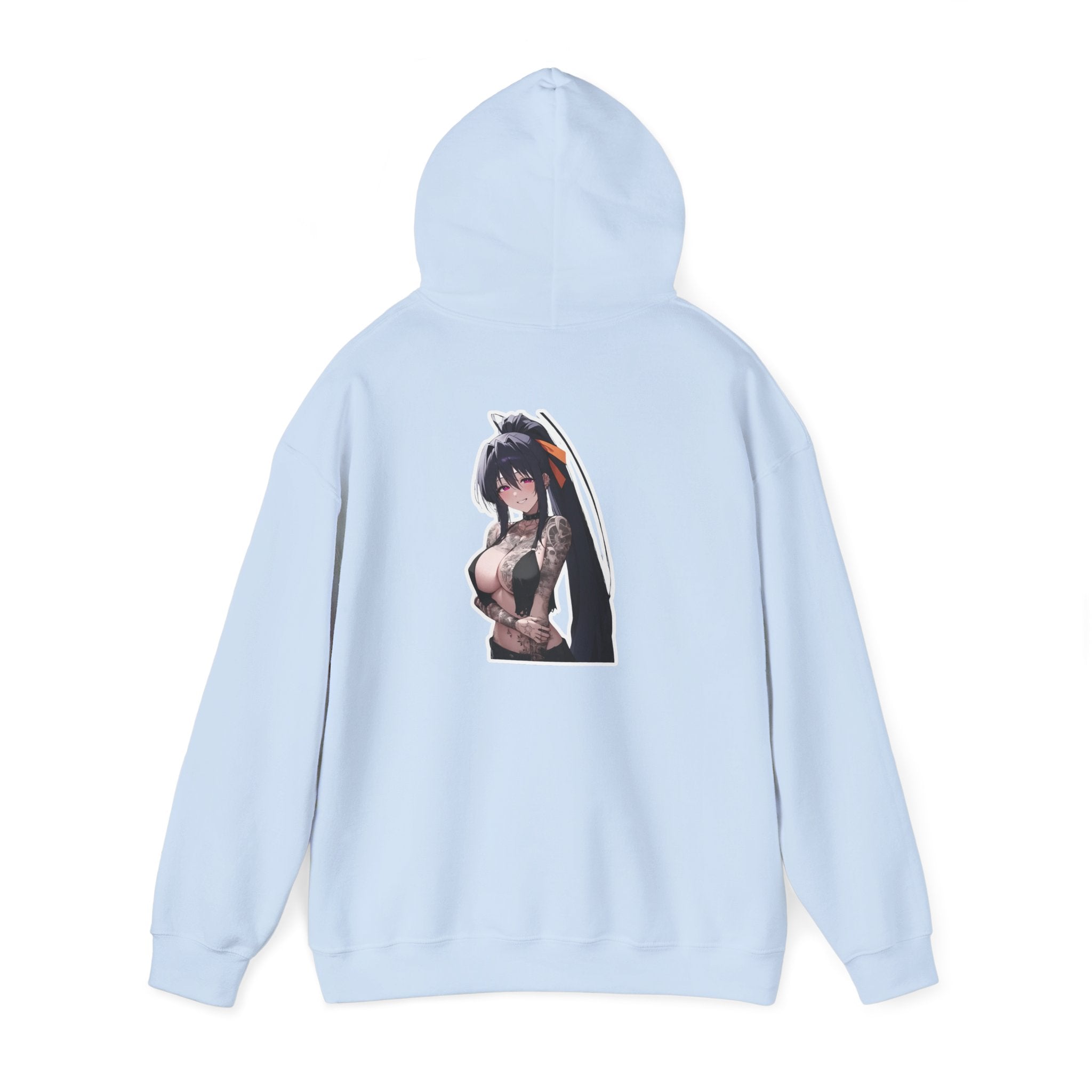 Akeno Himejima Gothic Tattooed Unisex Heavy Blend™ Hooded Sweatshirt