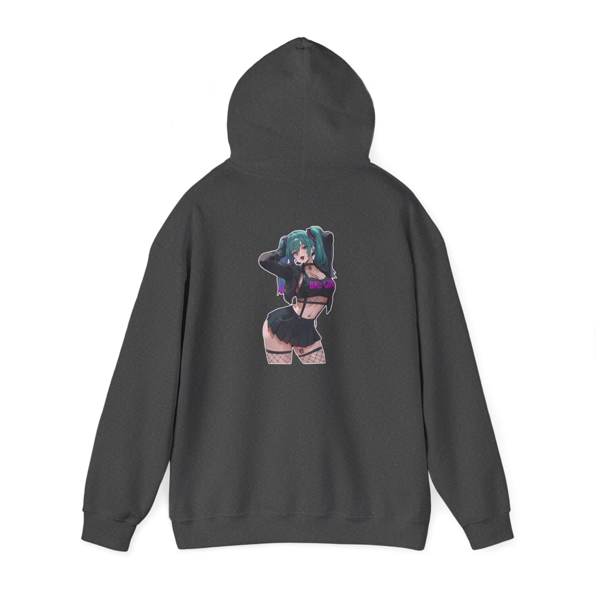 Hatsune Miku Baddie Unisex Heavy Blend™ Hooded Sweatshirt