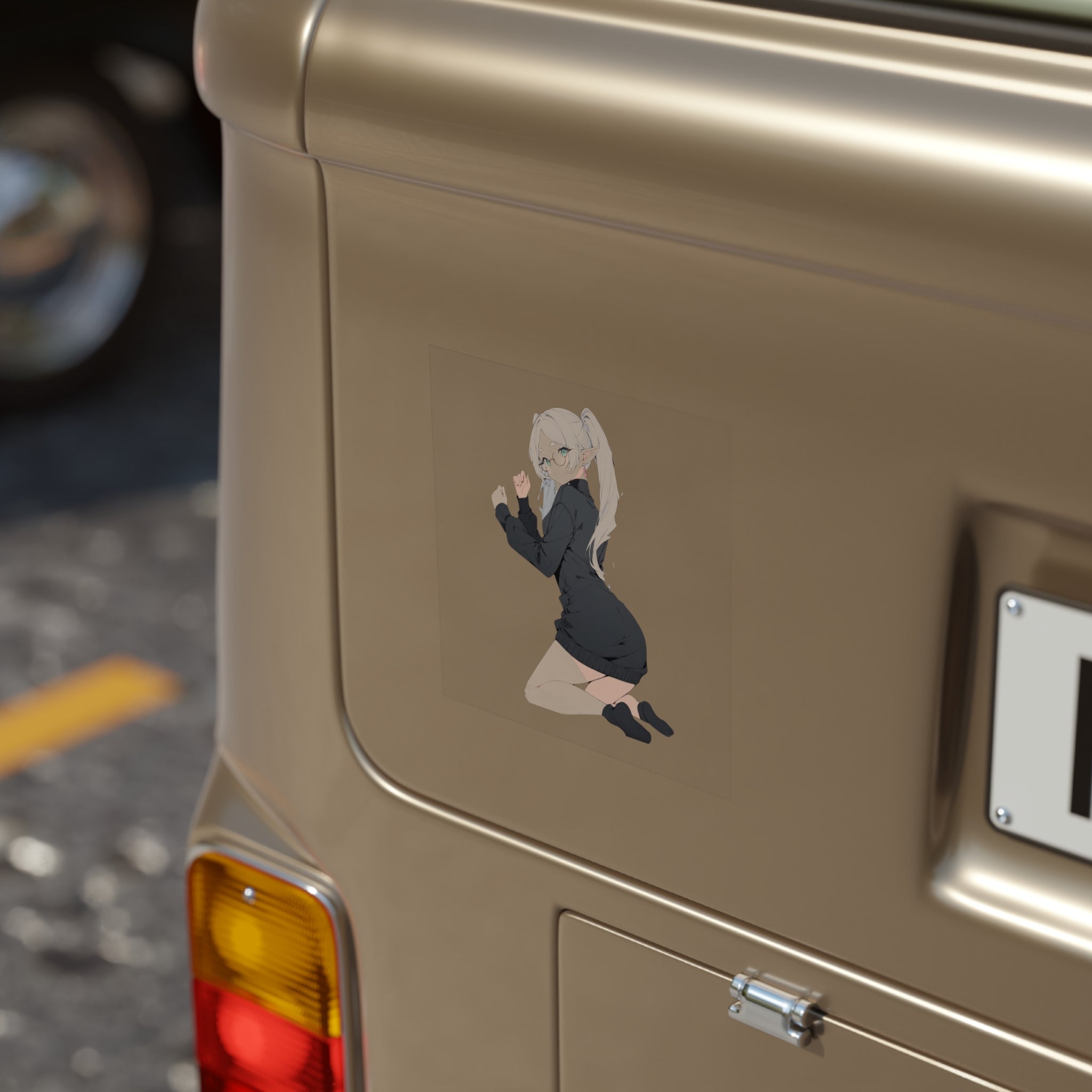 Sexy kneeling Frieren Sticker