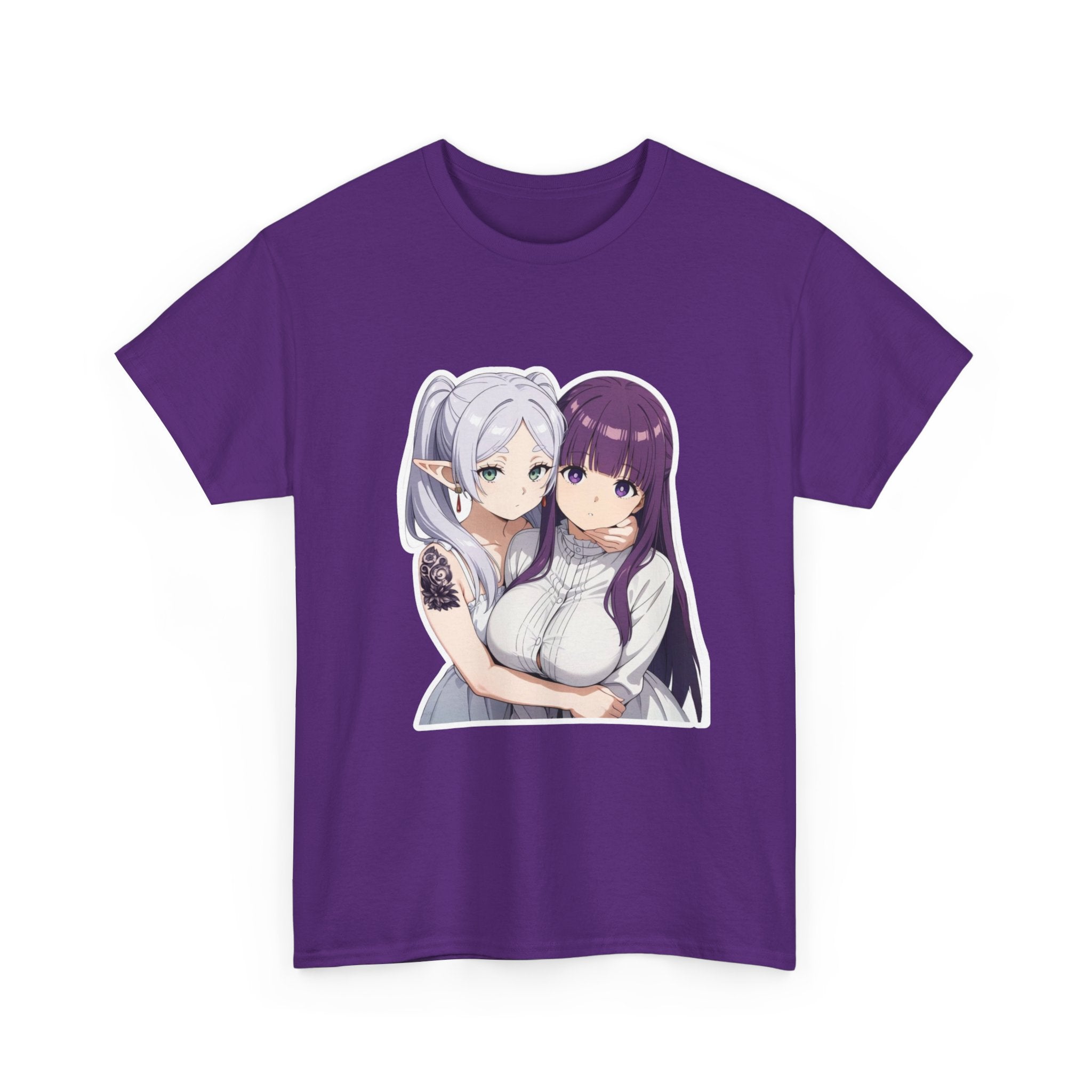 Fern x Frieren Waifu Heavy Cotton Tee