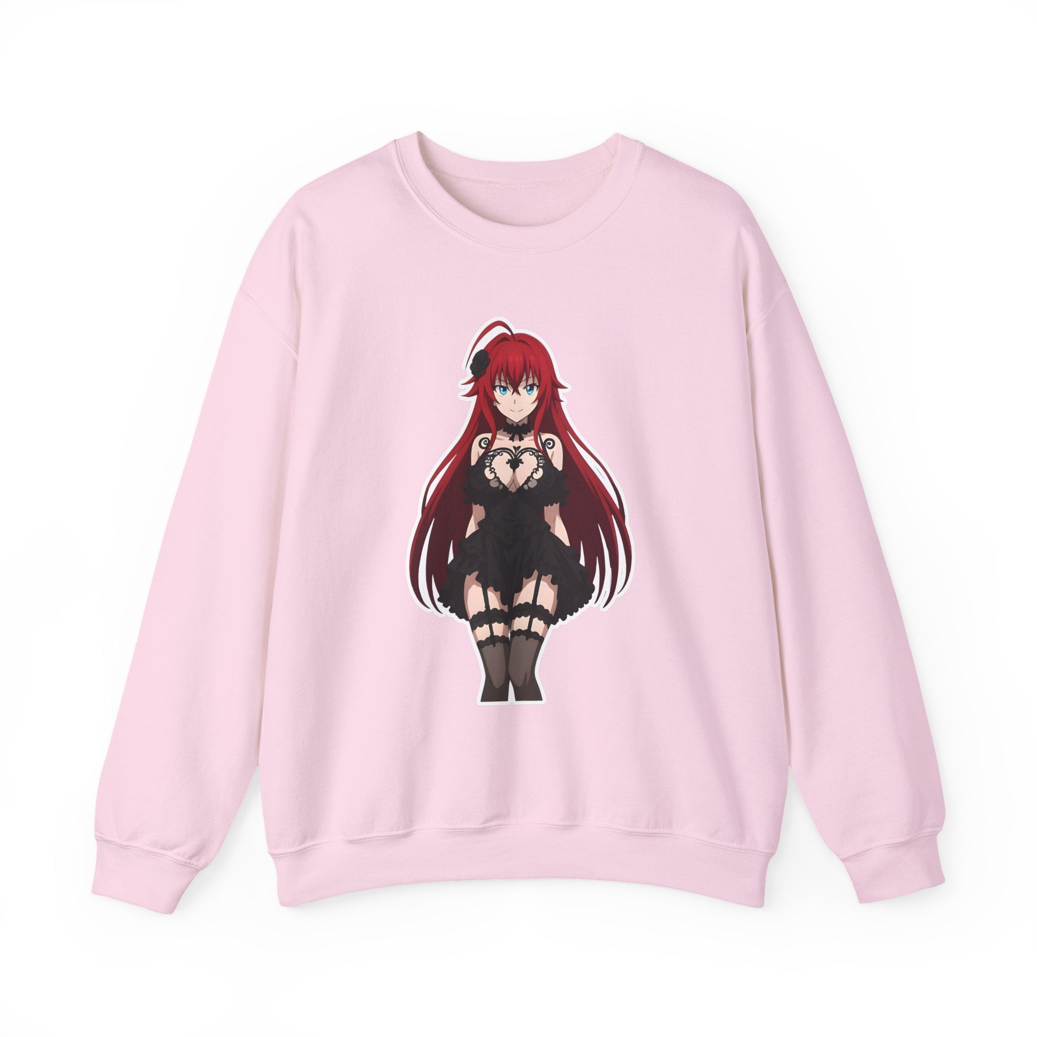 Rias Gremory Gothic Style Waifu Unisex Heavy Blend™ Crewneck Sweatshirt