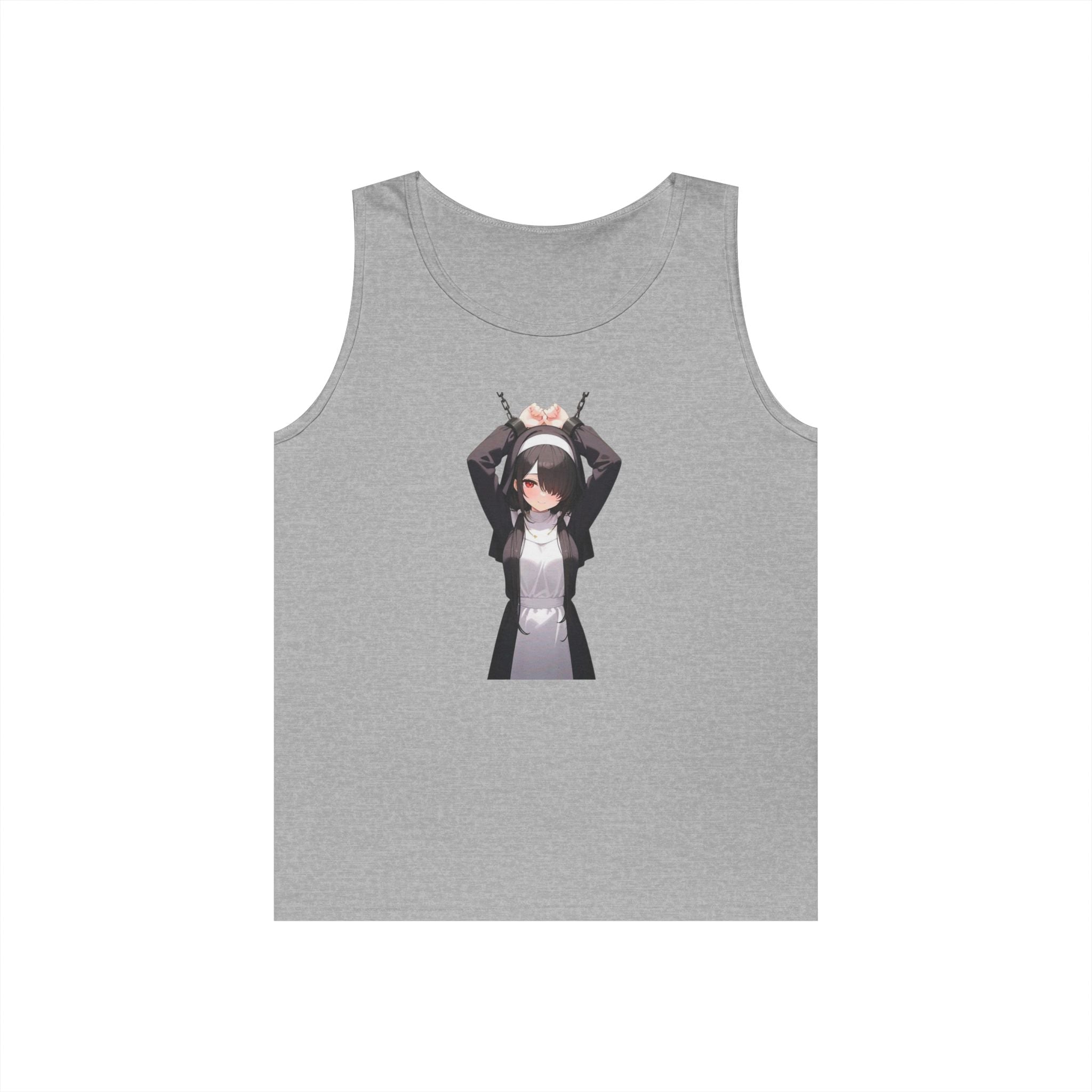 Tokisaki Kurum Nun Gothic Anime Heavy Cotton Tank Top