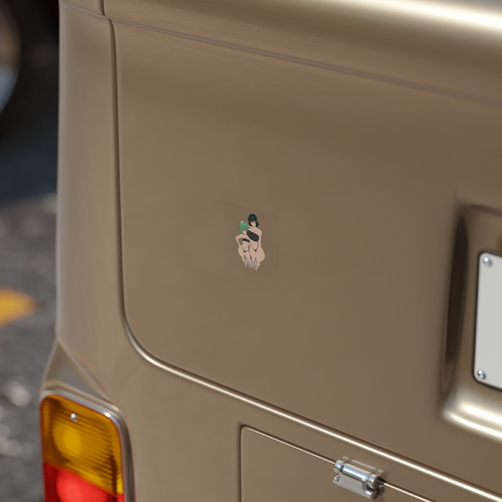 Tatsumaki And Fubuki Cansual Sexy Waifu Sticker
