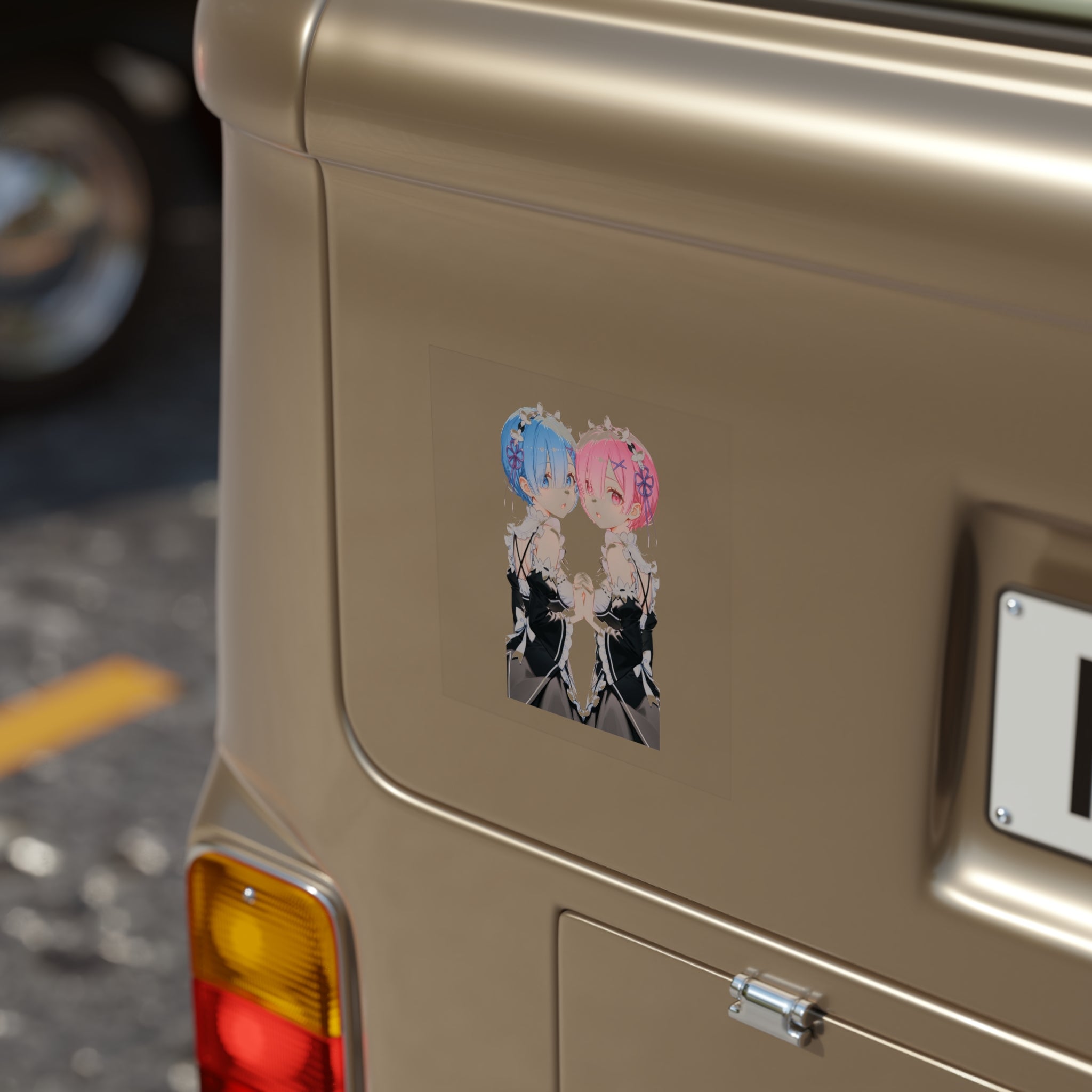 Rem & Ram Maid Twin Sticker