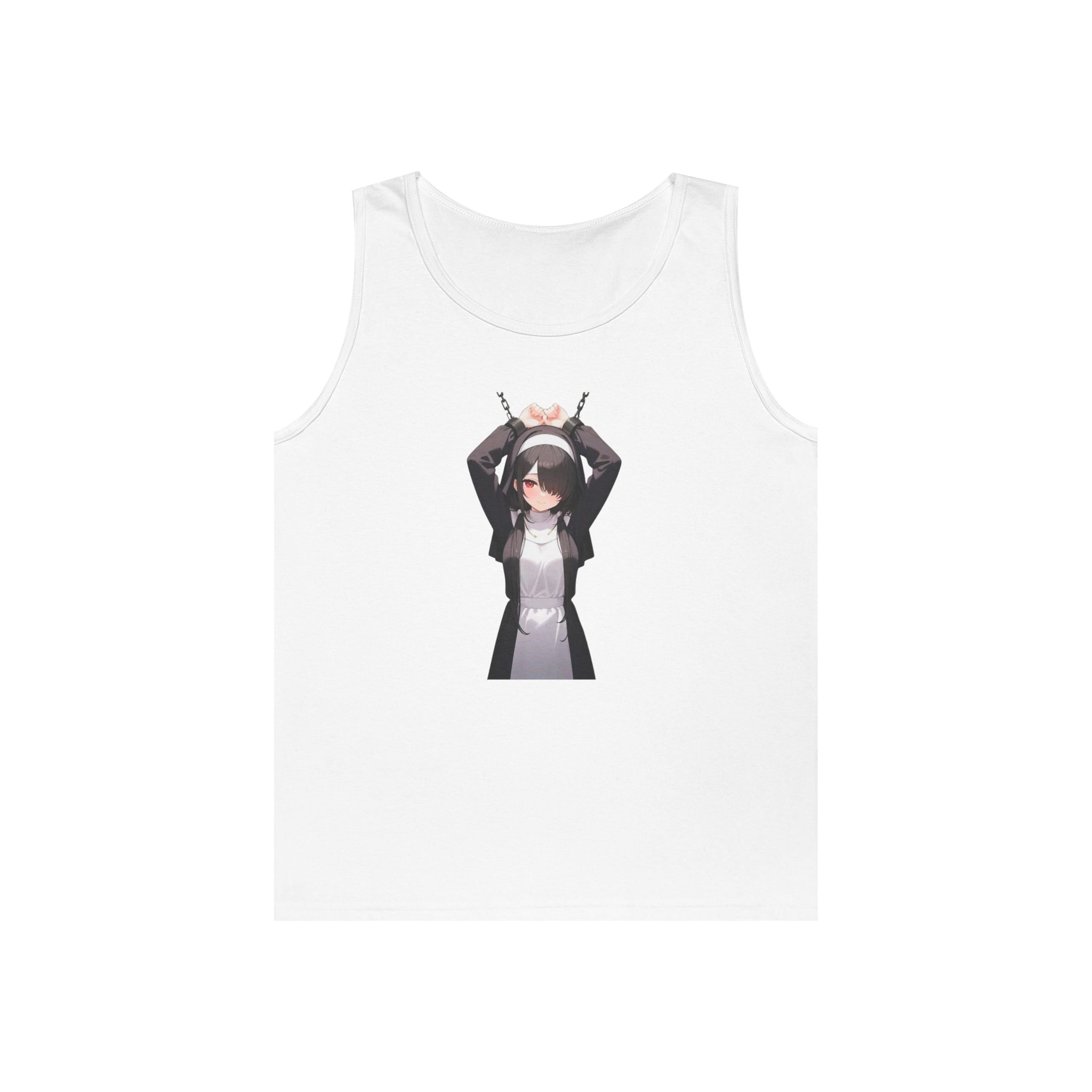Tokisaki Kurum Nun Gothic Anime Heavy Cotton Tank Top