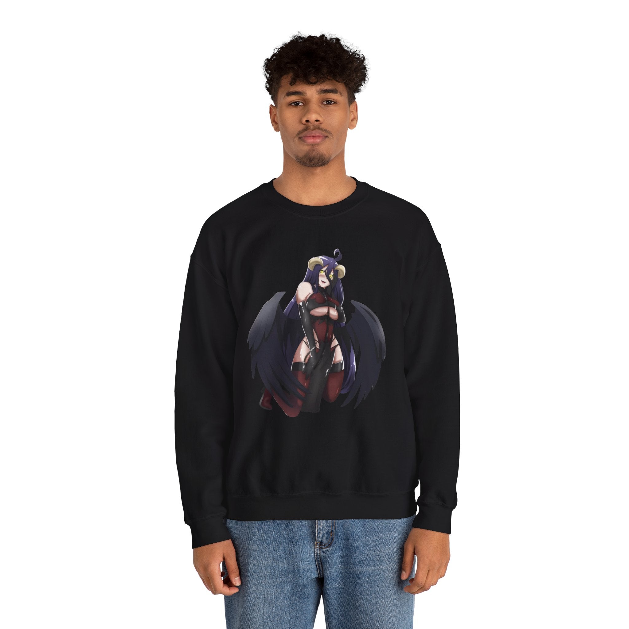 Albedo Gothic Unisex Heavy Blend™ Crewneck Sweatshirt