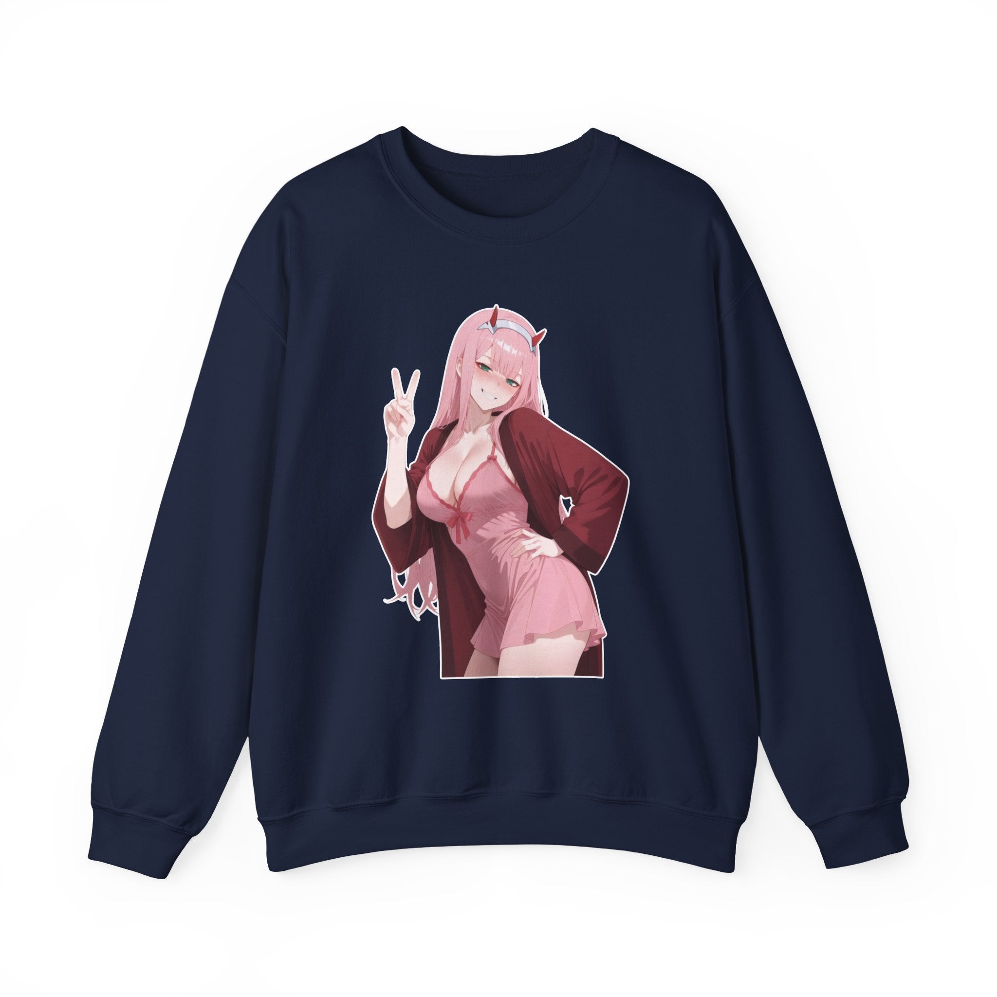 Zero Two Unisex Heavy Blend™ Crewneck Sweatshirt