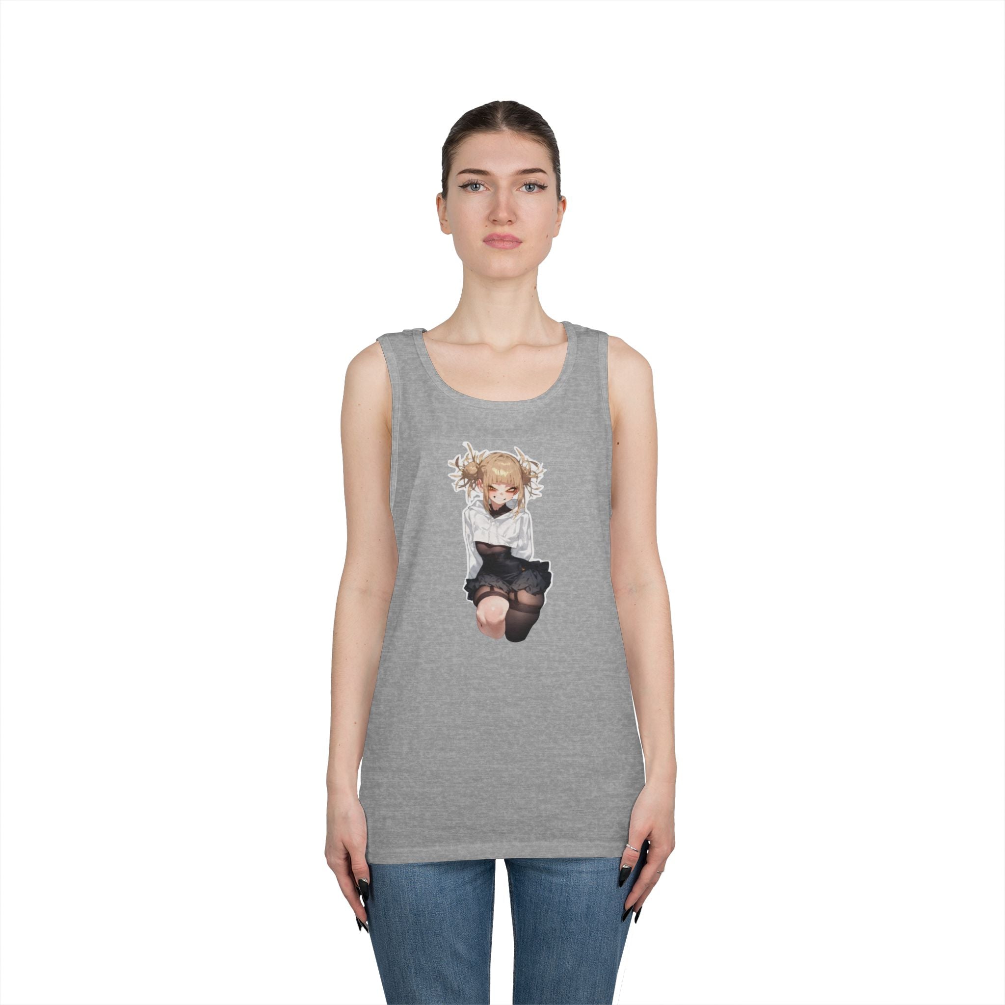 Himiko Toga Crazy Aesthetic Heavy Cotton Tank Top
