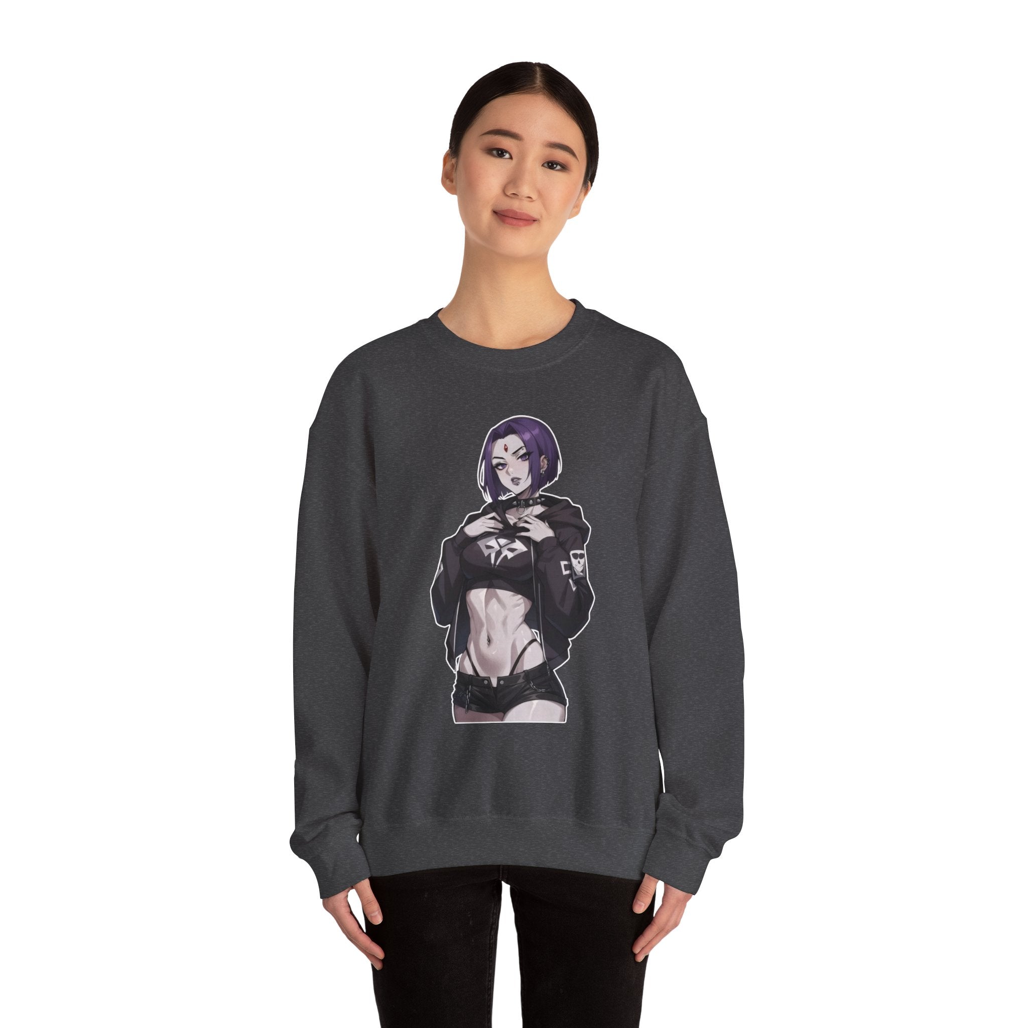 Raven Alternative Gothic Unisex Heavy Blend™ Crewneck Sweatshirt