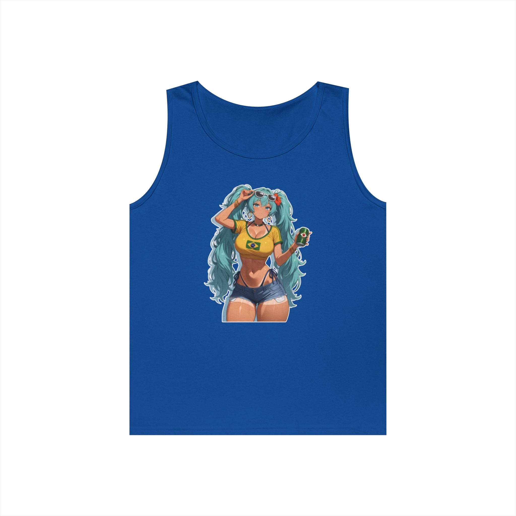 Hatsune Miku Brazil Girl Heavy Cotton Tank Top