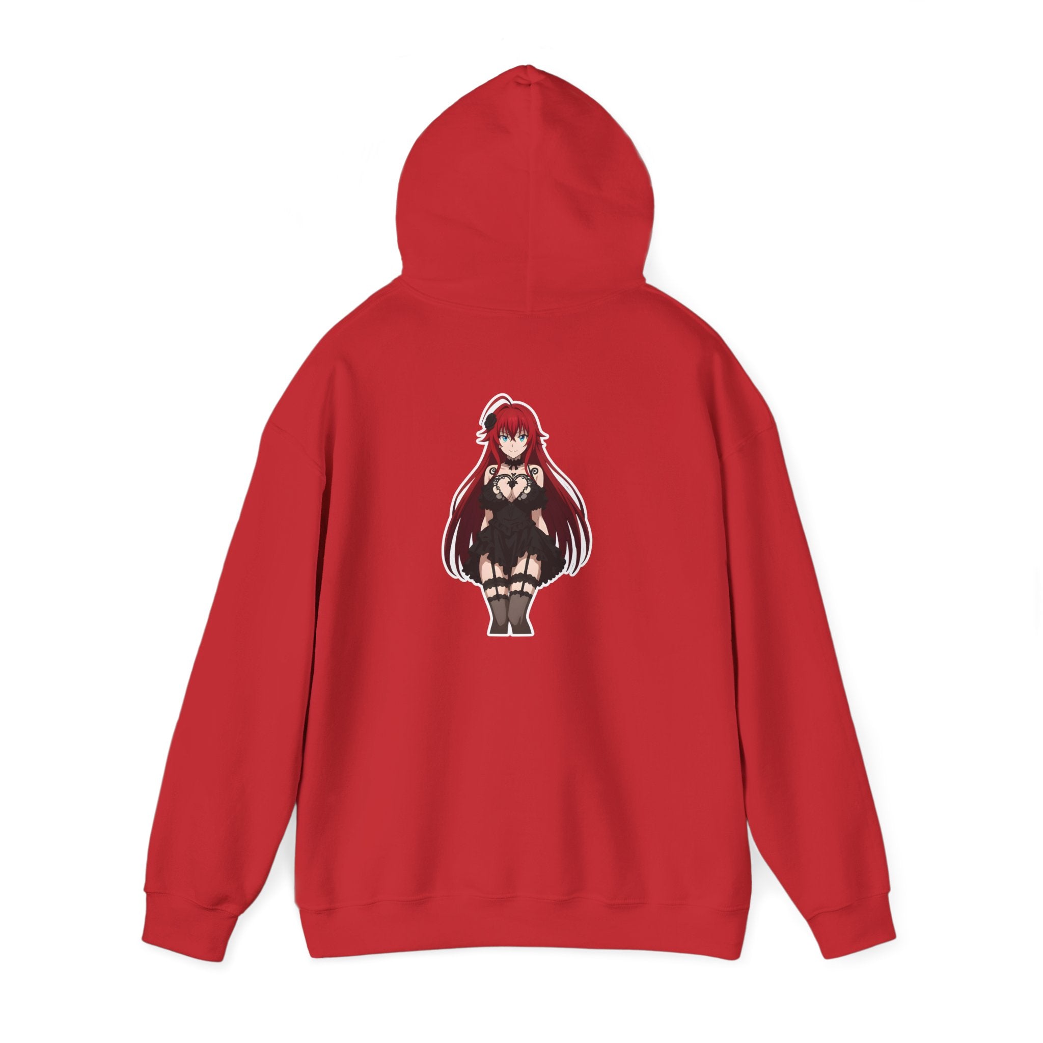 Rias Gremory Gothic Style Waifu Unisex Heavy Blend™ Hooded Sweatshirt
