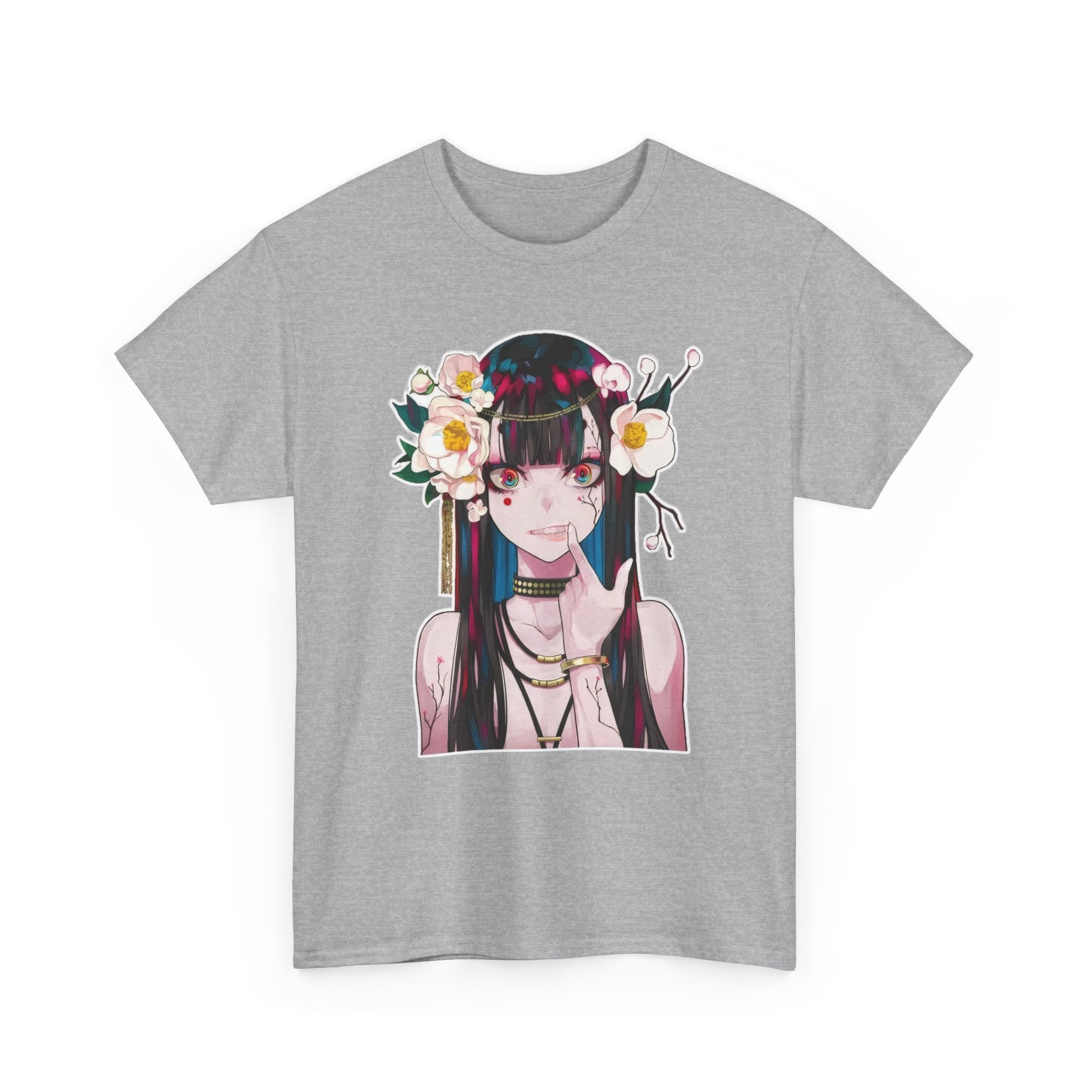 Vampire Girl Dark Fantasy Unisex Heavy Cotton Tee
