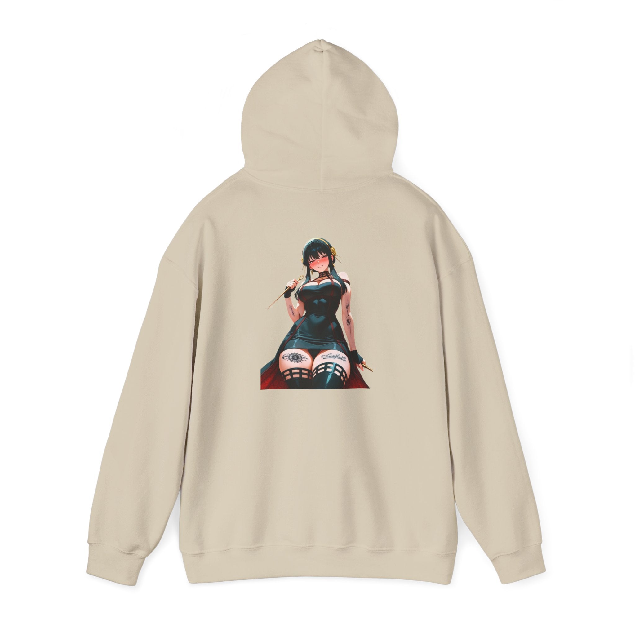 Yor Forger Assassin Gothic Tattooed Unisex Heavy Blend™ Hooded Sweatshirt