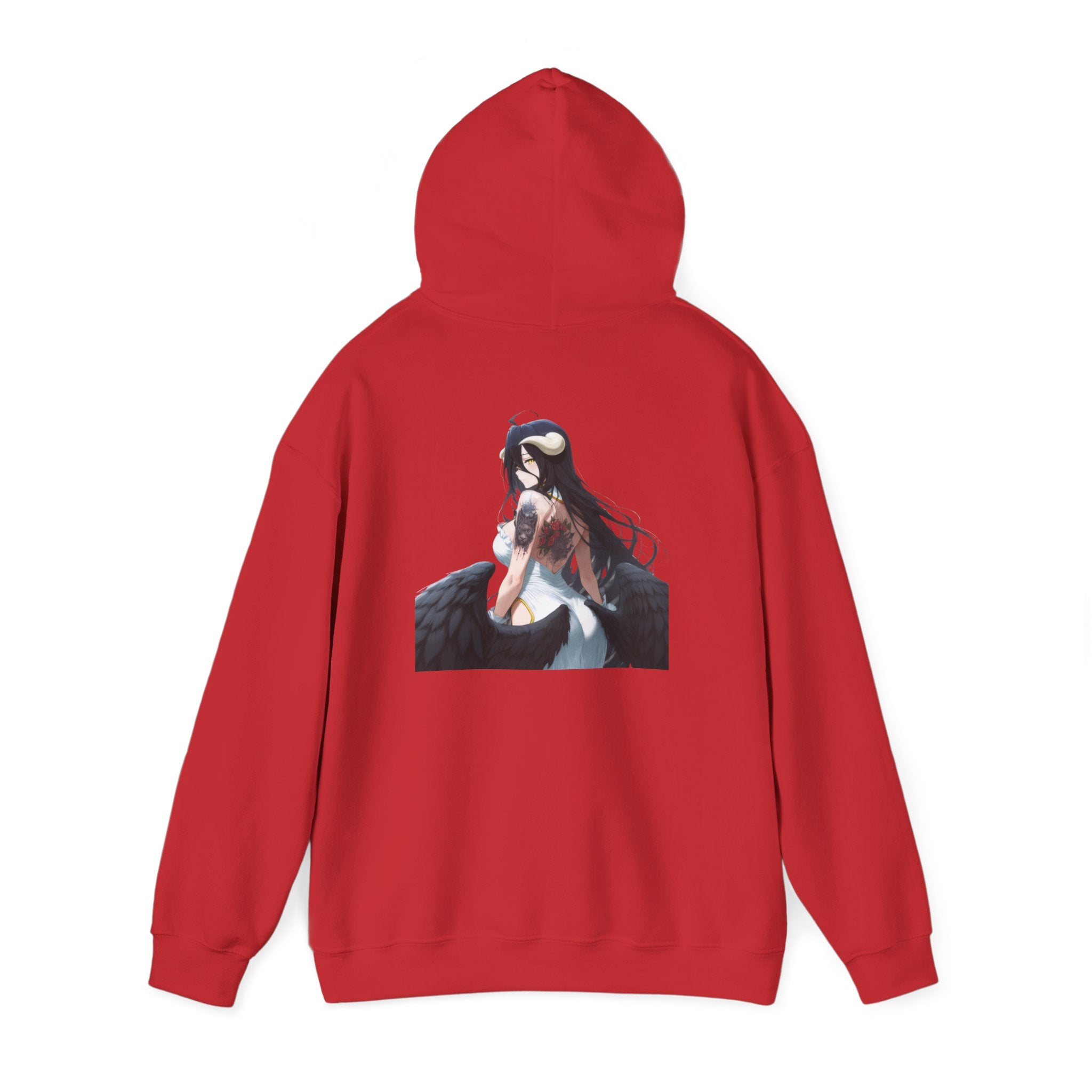 Gothic Albedo Overlord Waifu Unisex Heavy Blend™ Hooded Sweatshirt