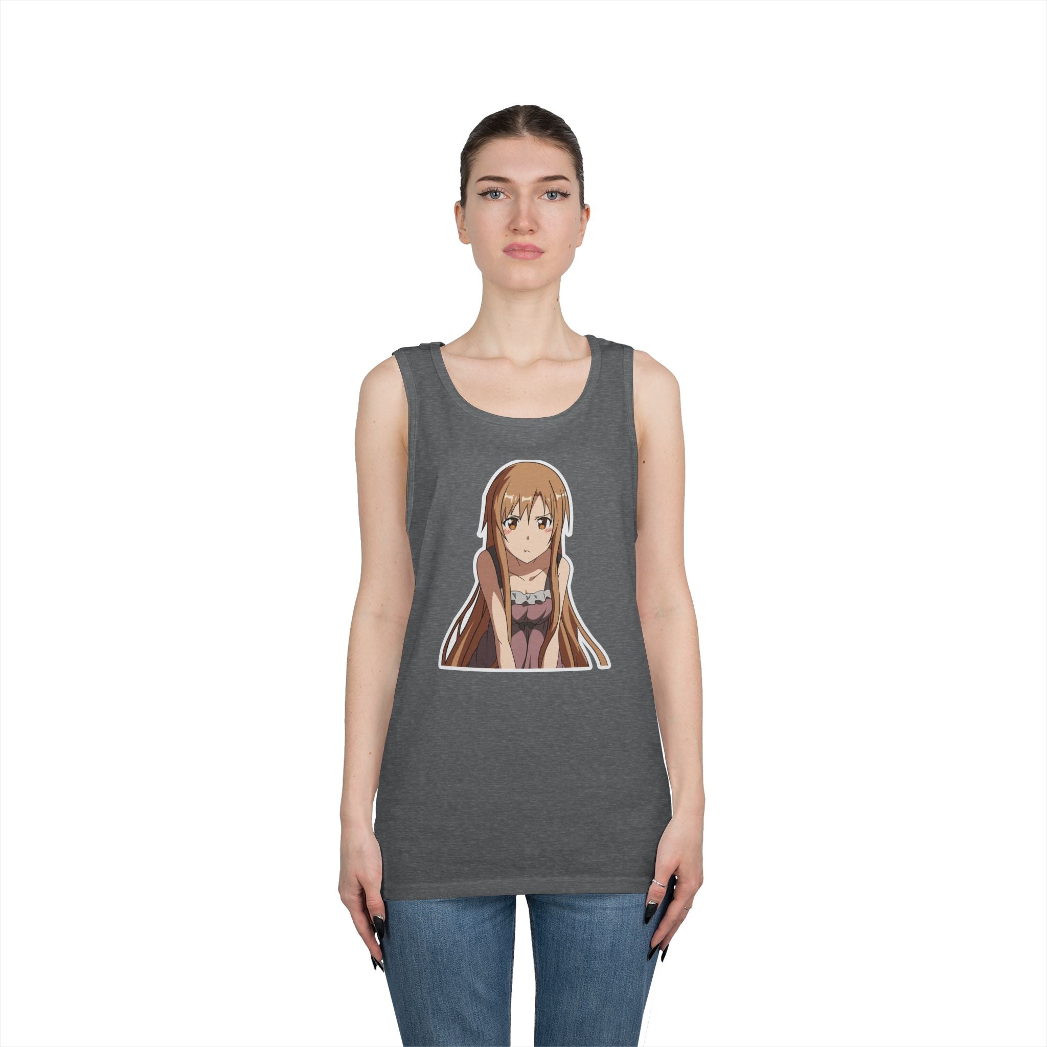 Asuna Yuuki Waifu Heavy Cotton Tank Top