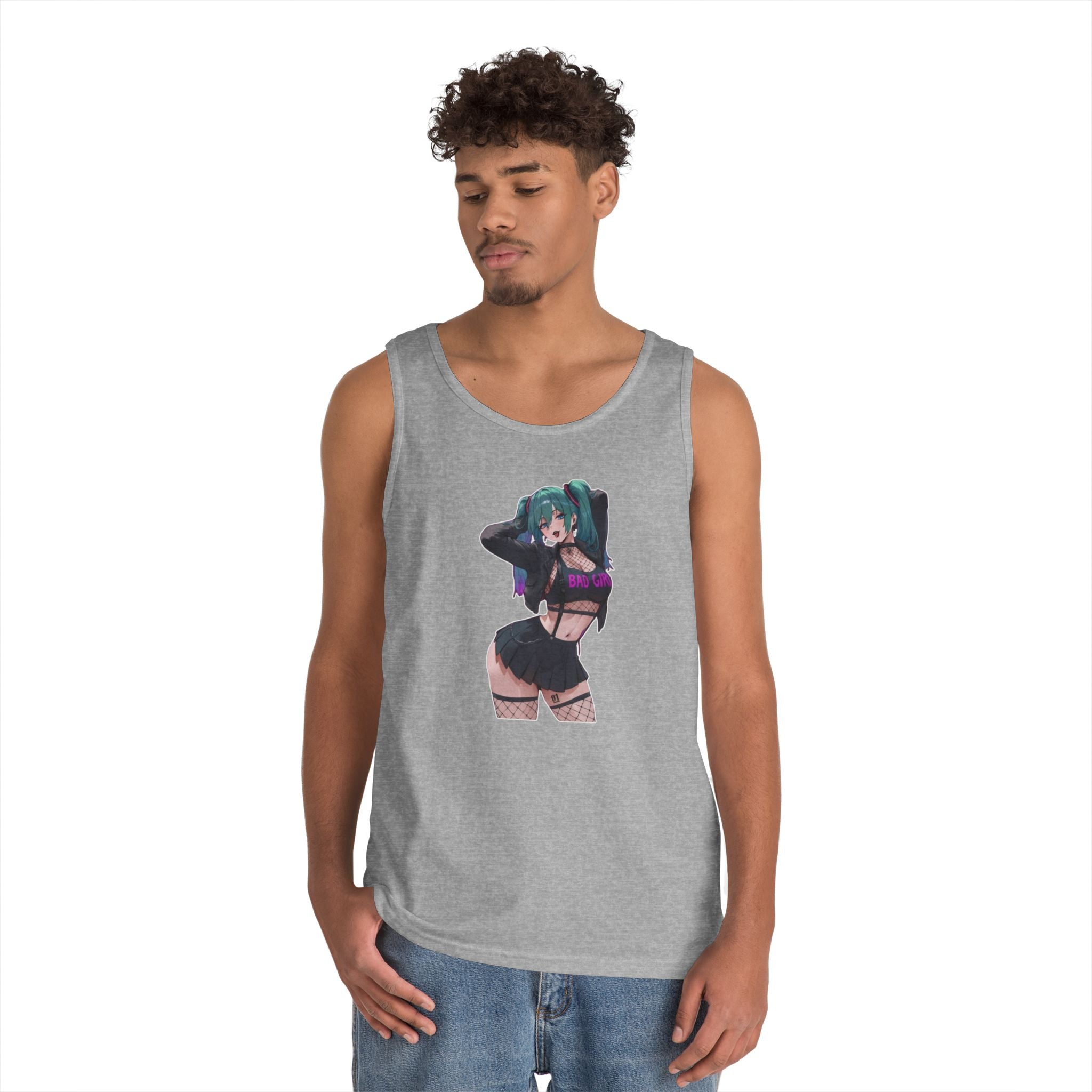 Hatsune Miku Baddie Heavy Cotton Tank Top
