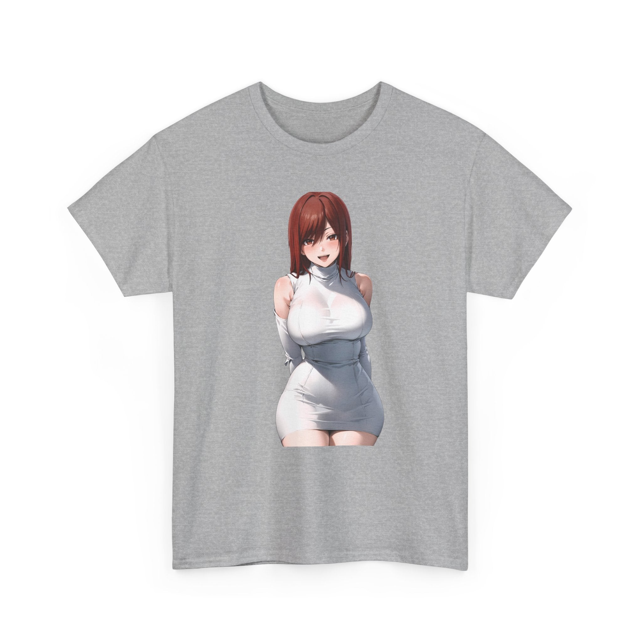 Ezra Scarlet Charming White Dress Anime Unisex Heavy Cotton Tee