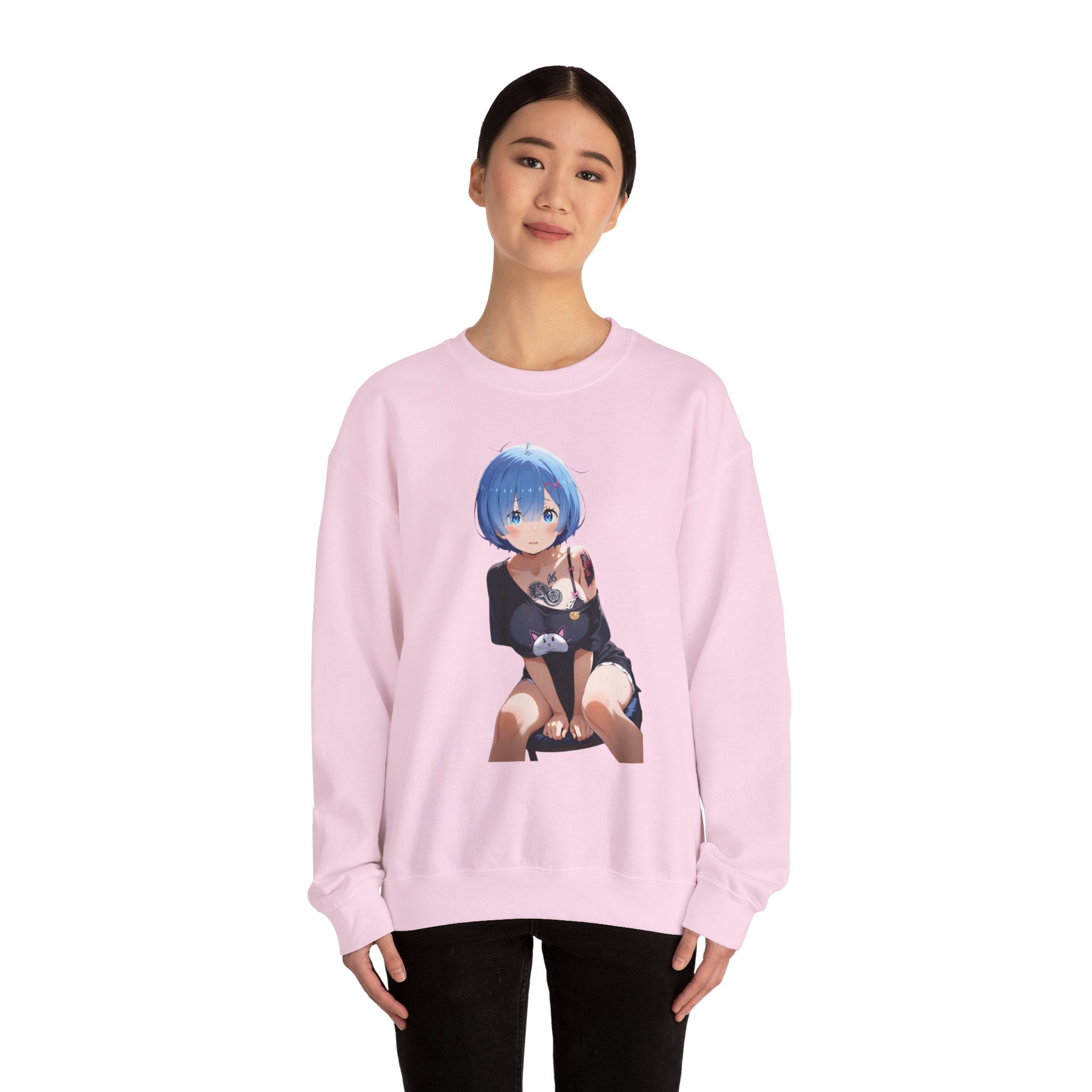 Sexy Rem Tattooed Unisex Heavy Blend™ Crewneck Sweatshirt