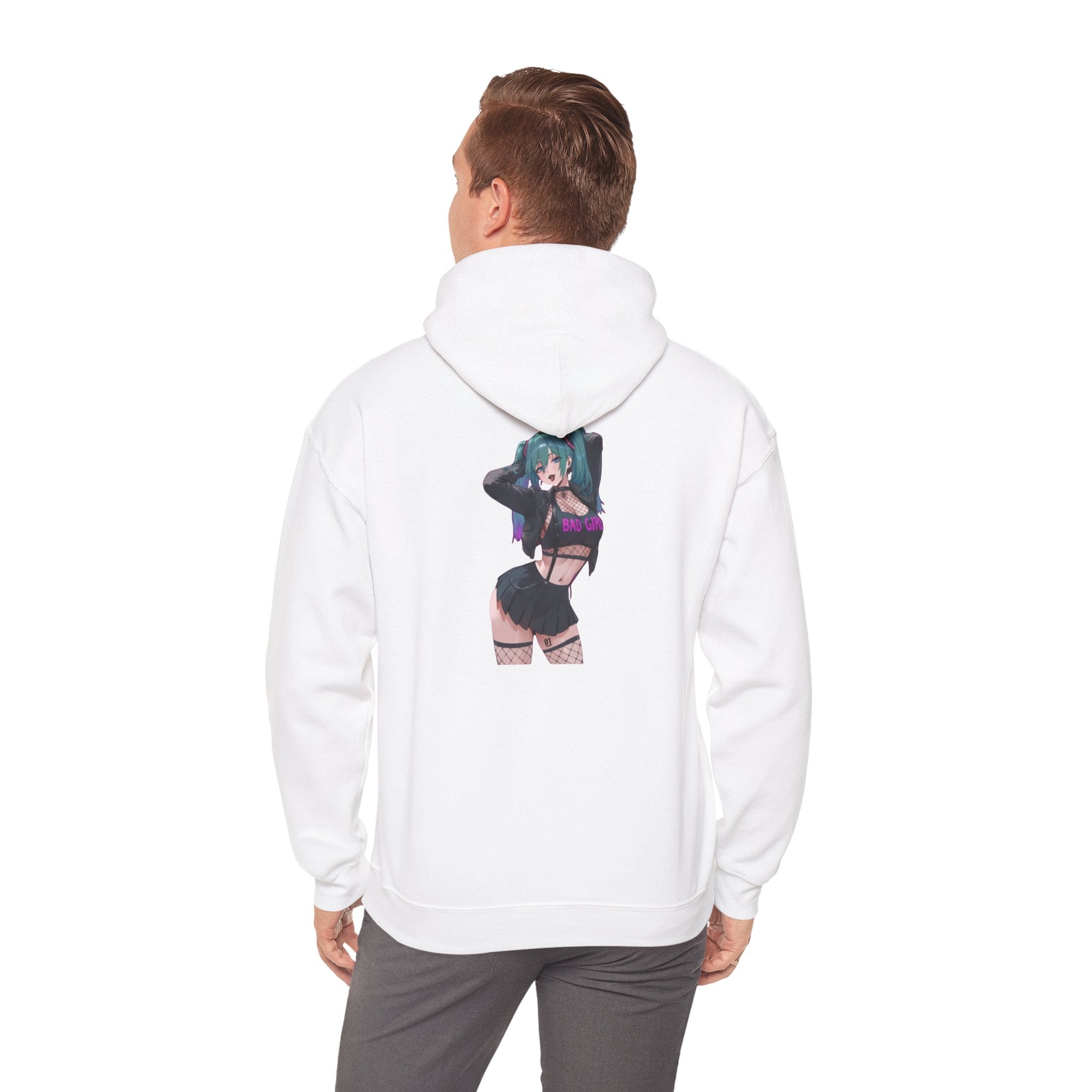 Hatsune Miku Baddie Unisex Heavy Blend™ Hooded Sweatshirt