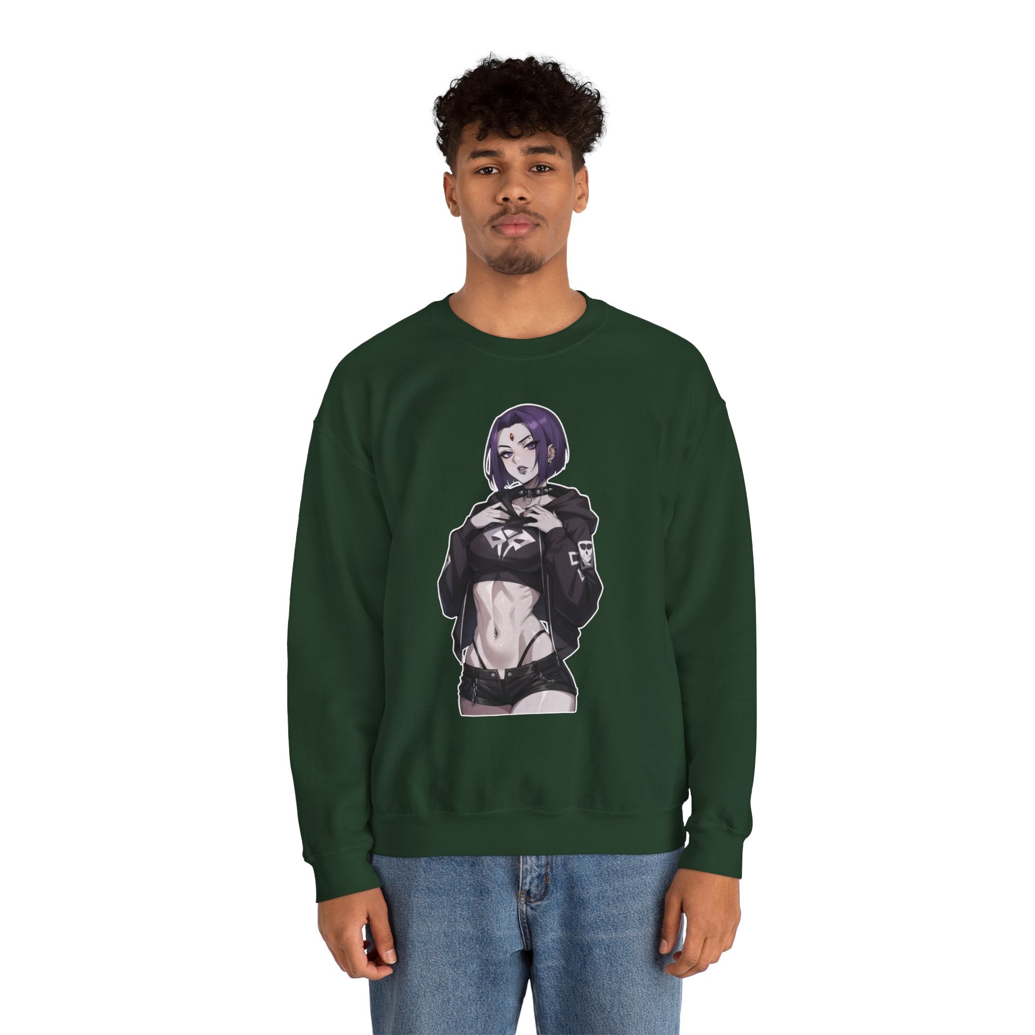 Raven Alternative Gothic Unisex Heavy Blend™ Crewneck Sweatshirt