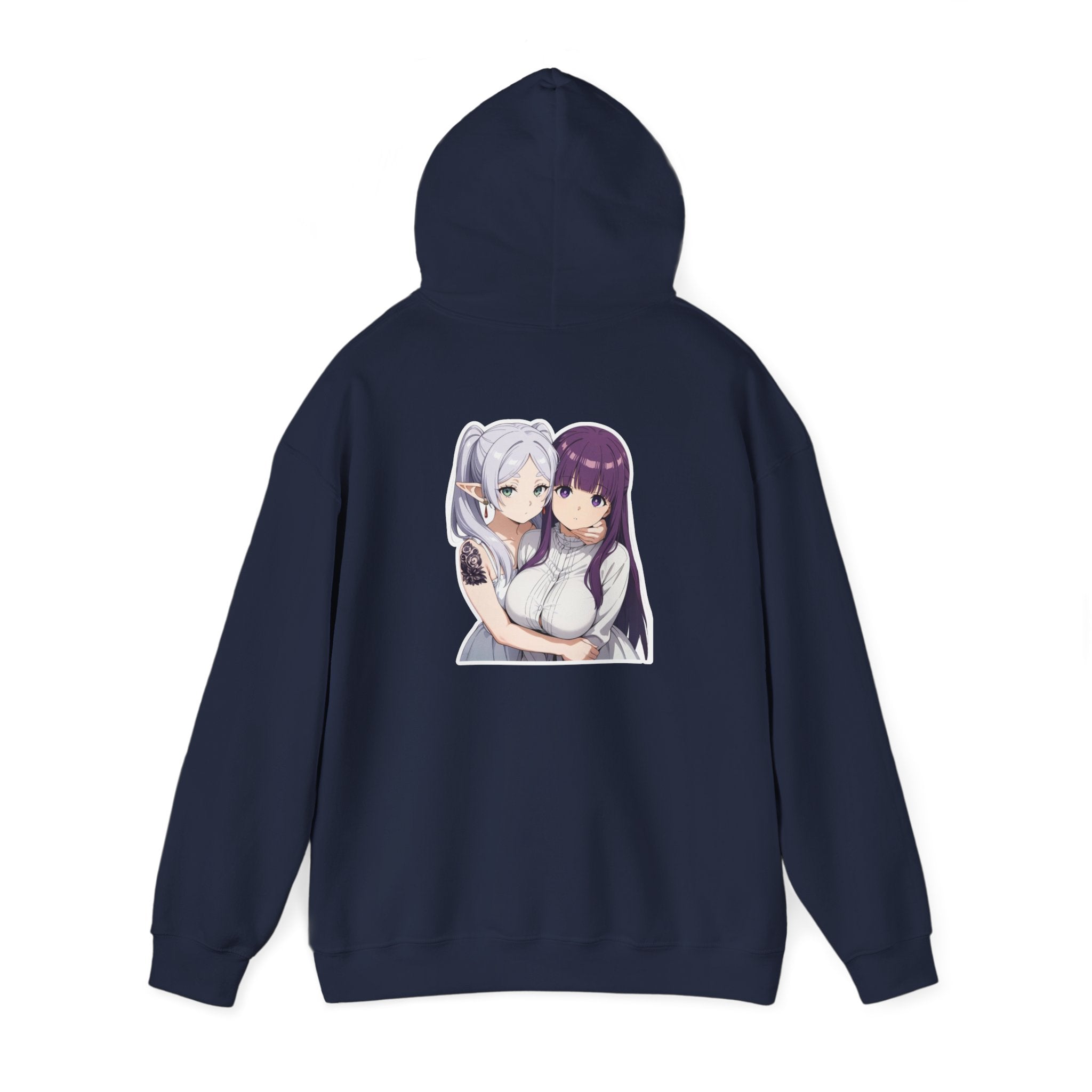 Fern x Frieren Waifu Unisex Heavy Blend™ Hooded Sweatshirt