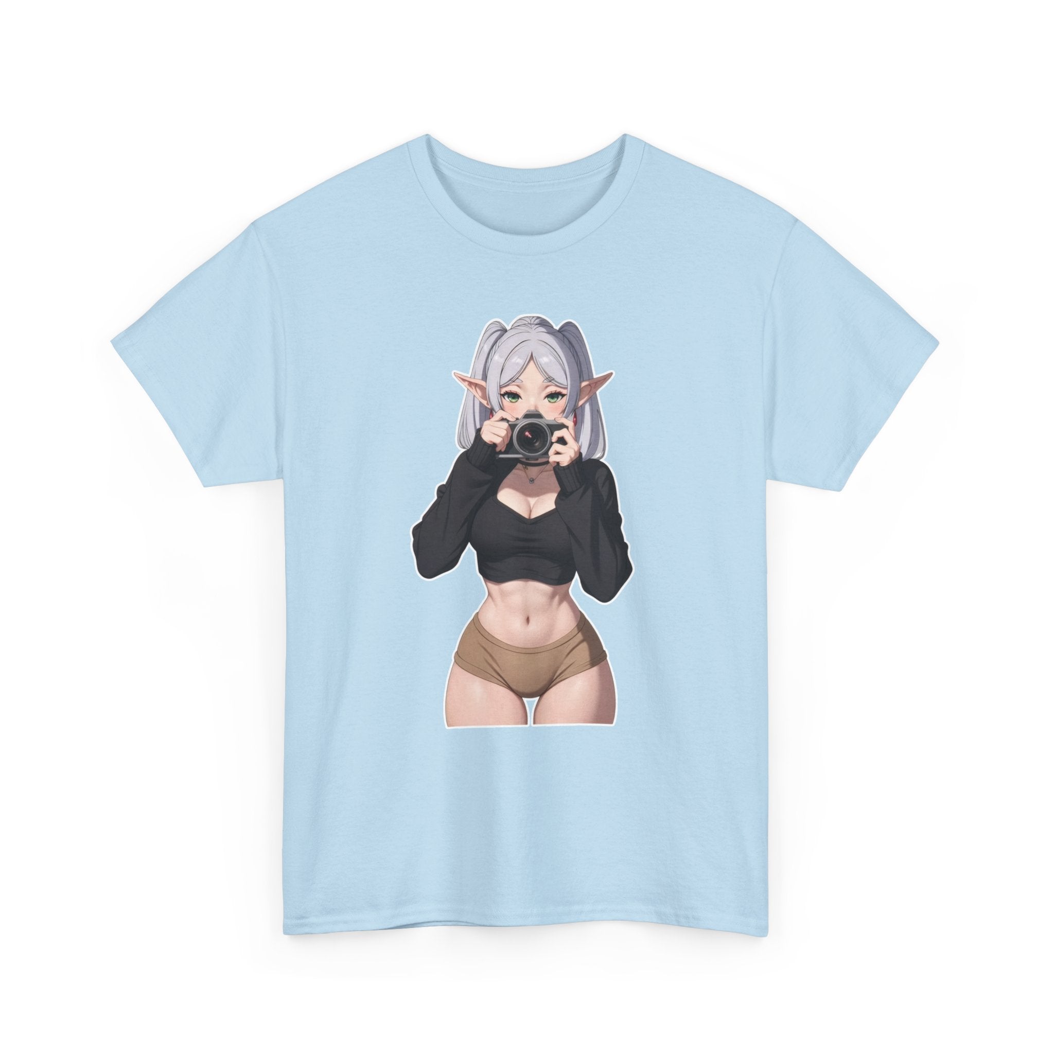 Frieren Cute Unisex Heavy Cotton Tee