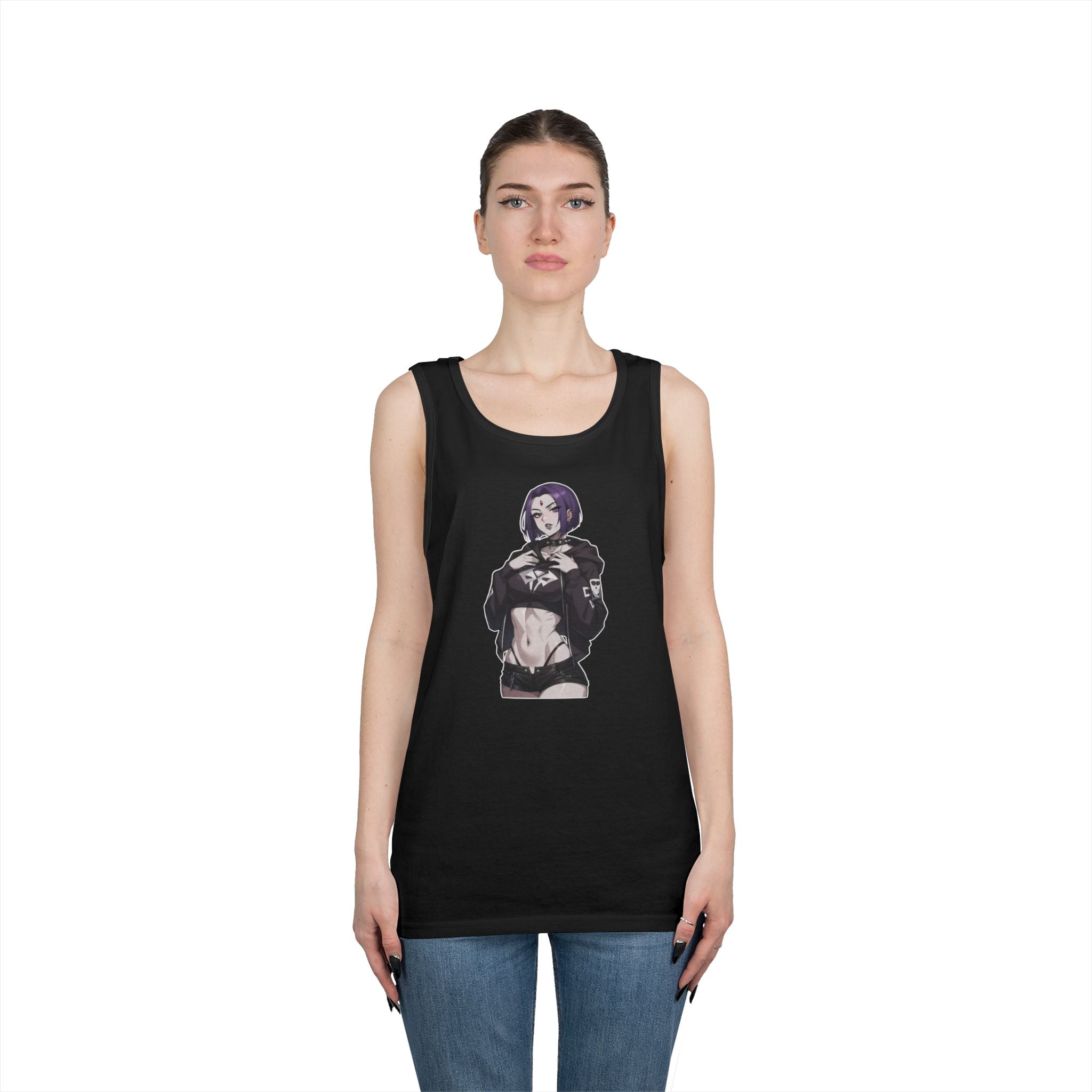 Raven Alternative Gothic Heavy Cotton Tank Top