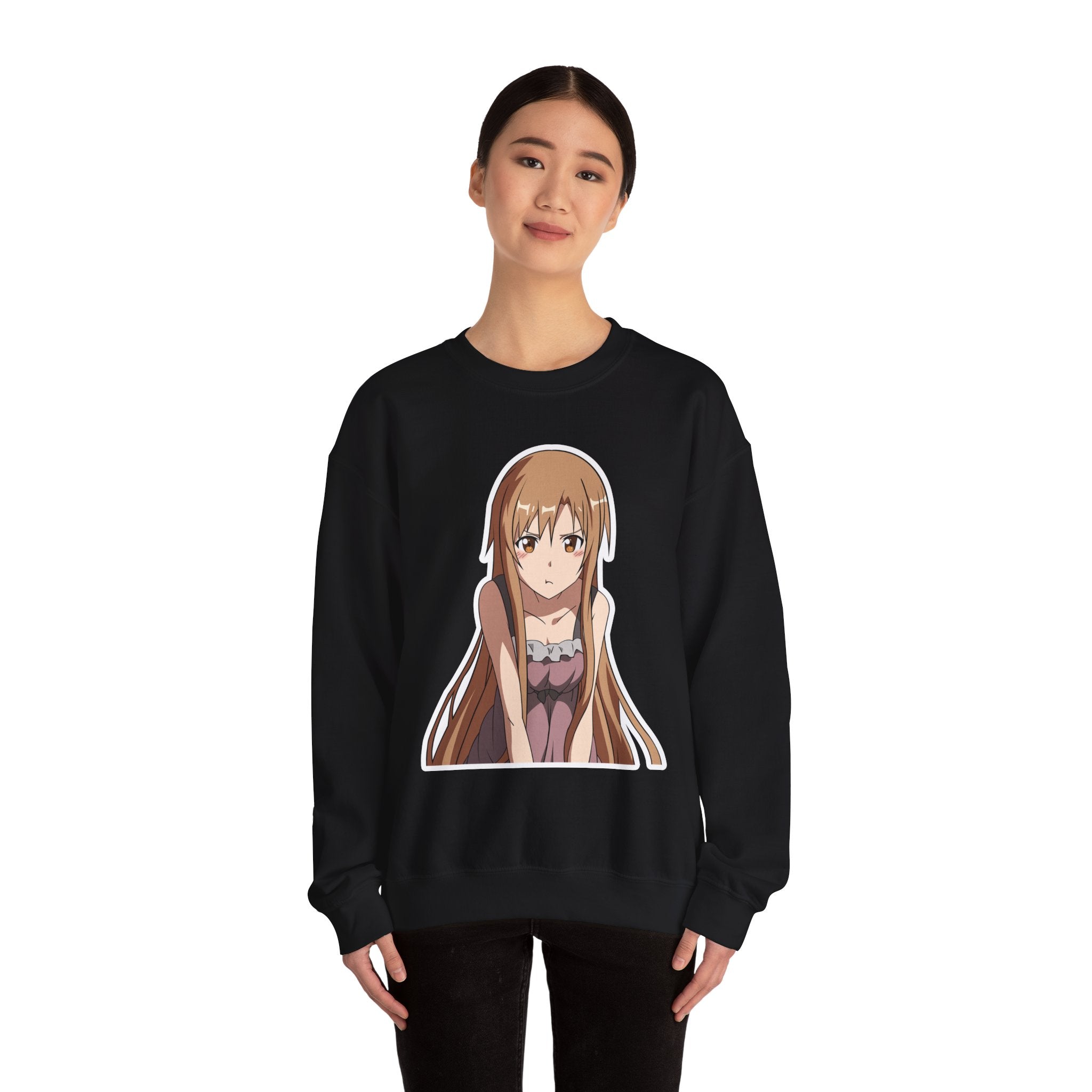 Asuna Yuuki Waifu Unisex Heavy Blend™ Crewneck Sweatshirt
