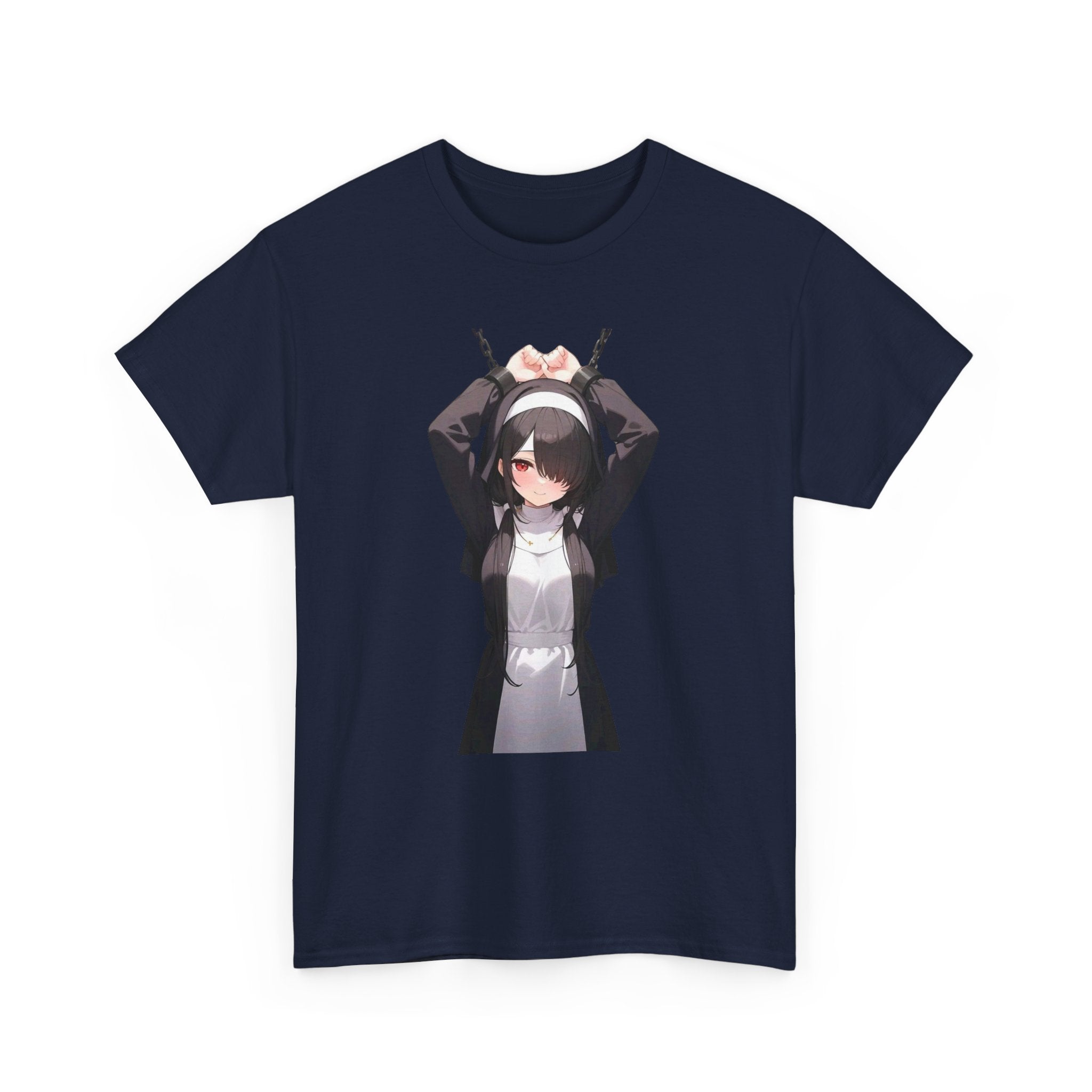 Tokisaki Kurum Nun Gothic Anime Heavy Cotton Tee