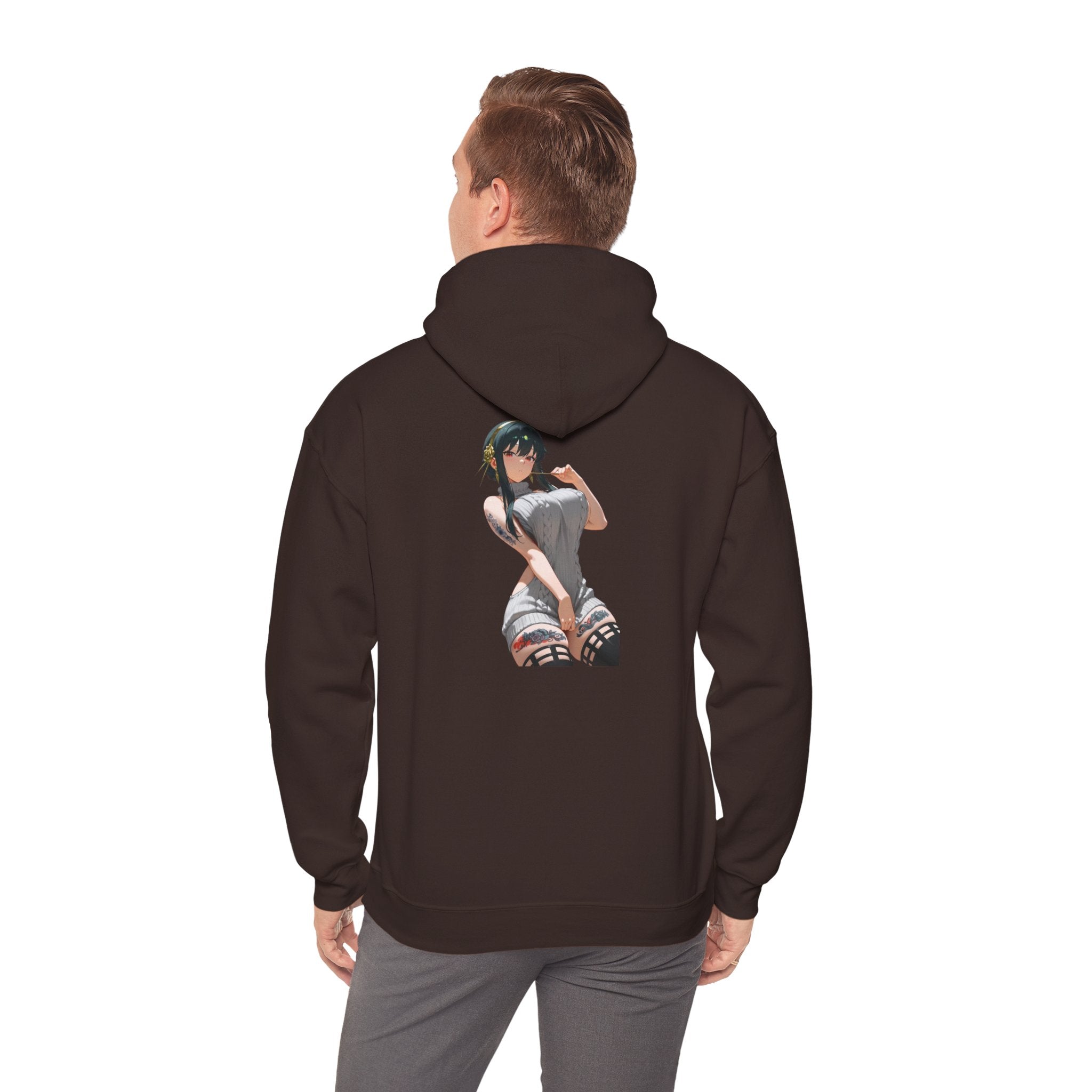 Yor Forger Sexy Tattooed Unisex Heavy Blend™ Hooded Sweatshirt
