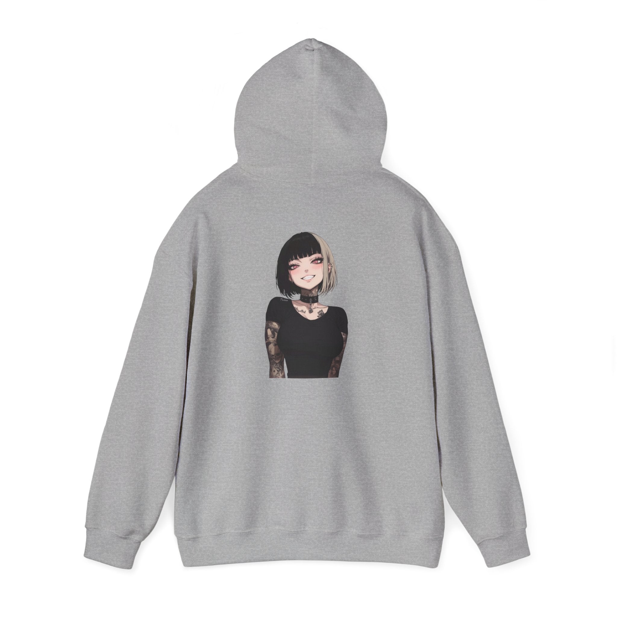 Himiko Toga Gothic Tattooed Style Unisex Heavy Blend™ Hooded Sweatshirt