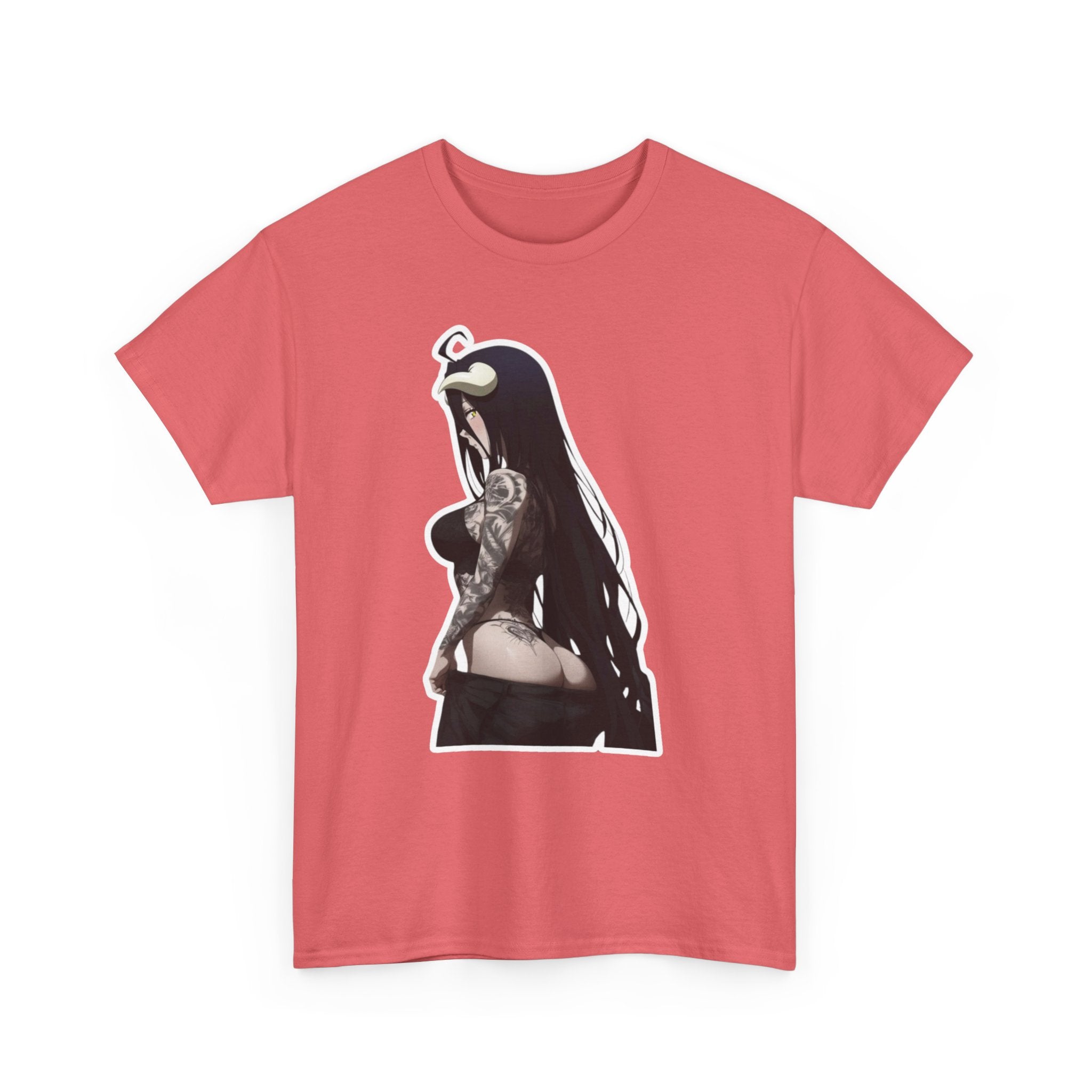 Albedo From Overlord Gothic Tattooed Unisex Heavy Cotton Tee