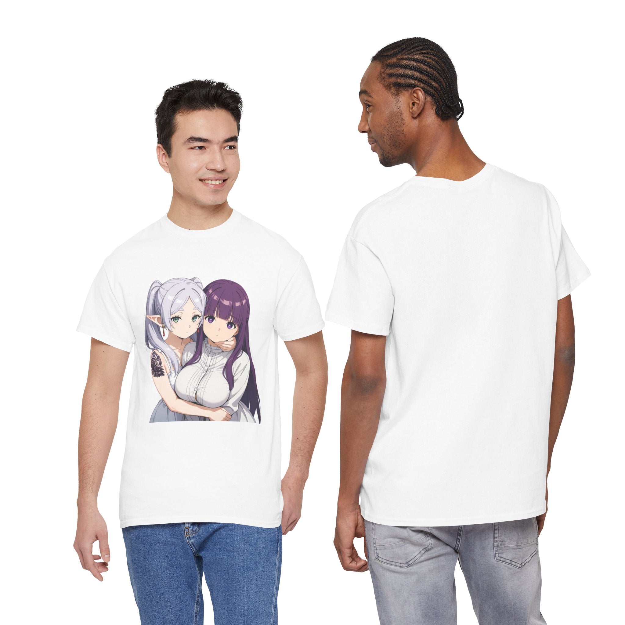 Fern x Frieren Waifu Unisex Heavy Cotton Tee