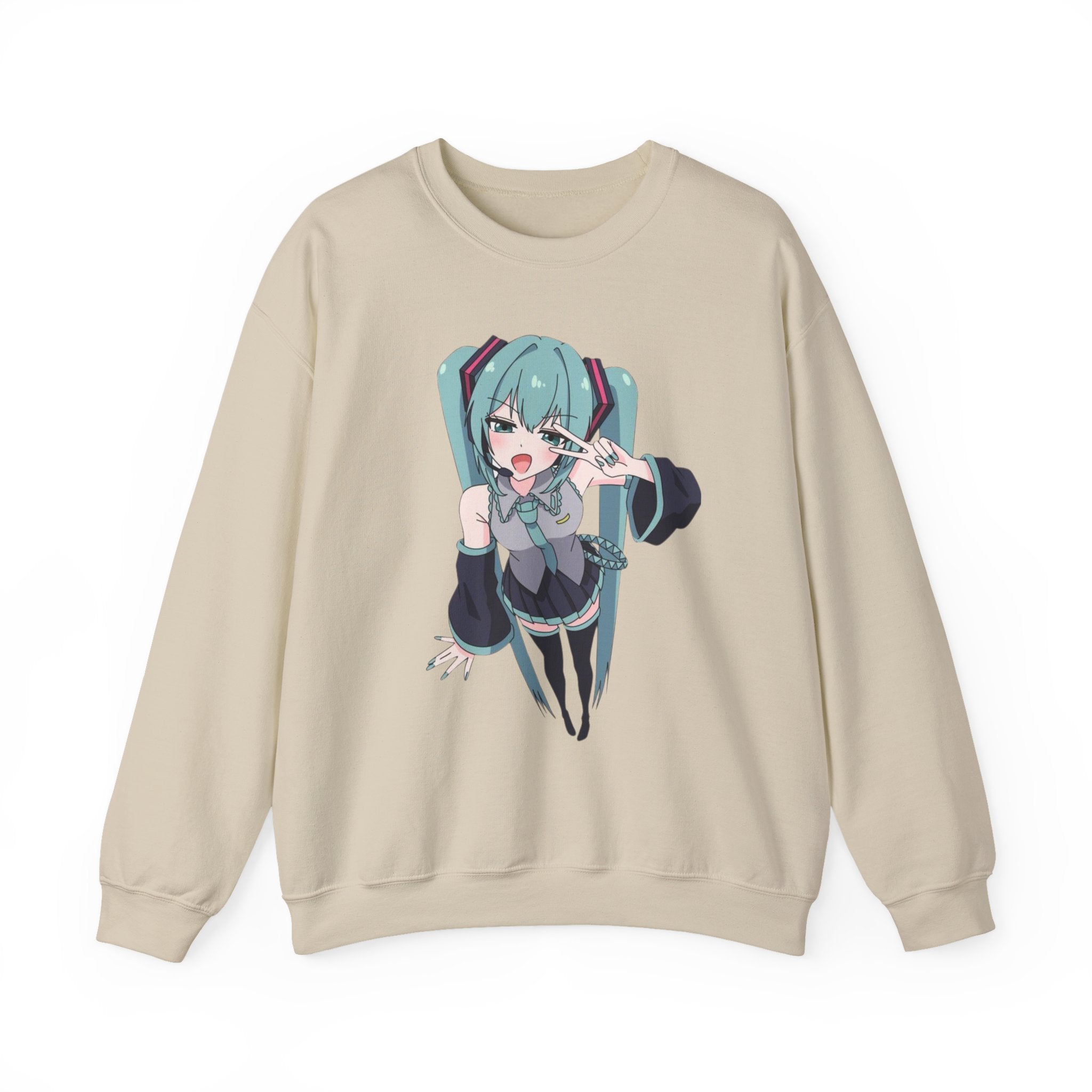 Hatsune Miku Unisex Heavy Blend™ Crewneck Sweatshirt