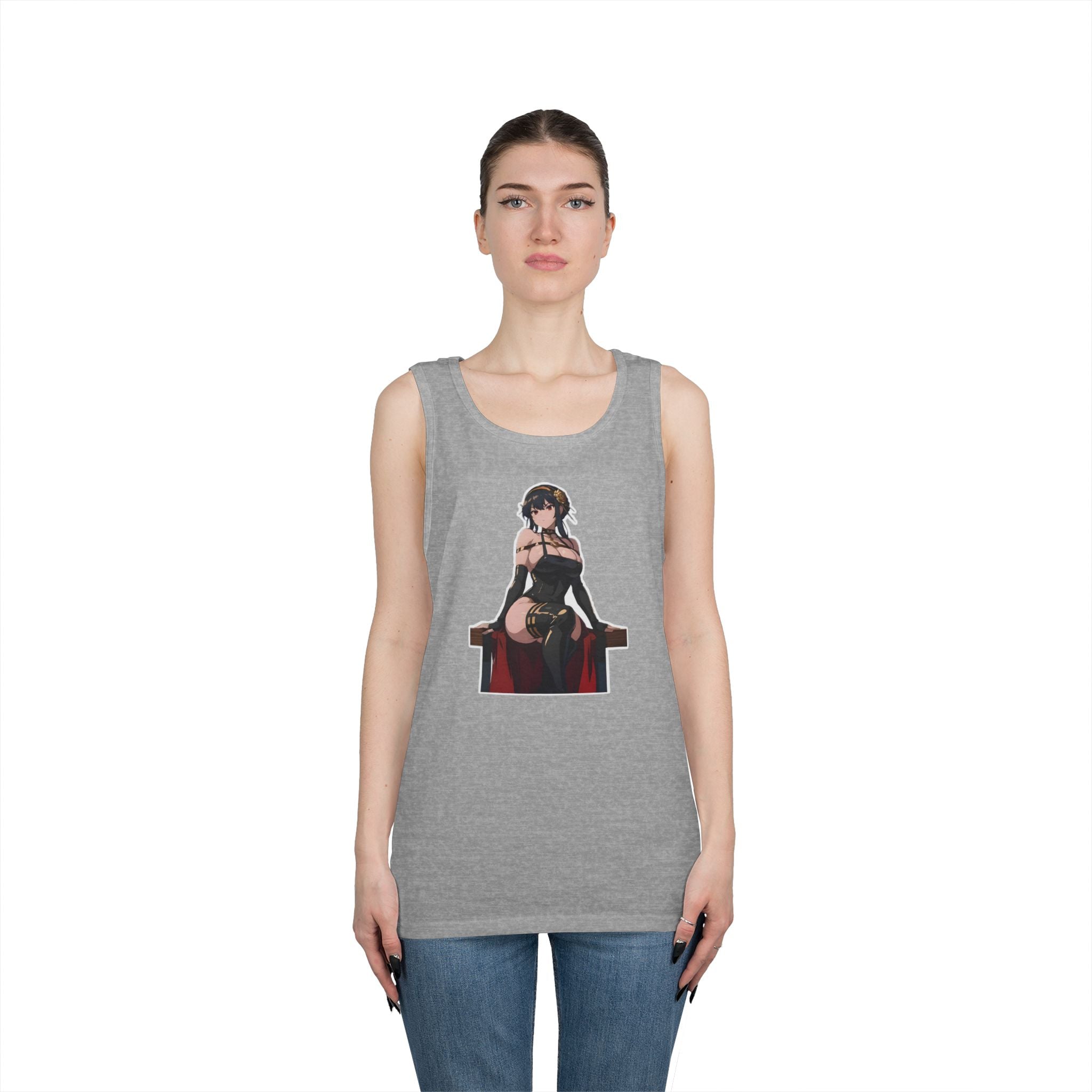 Yor Forger Spy X Family Heavy Cotton Tank Top